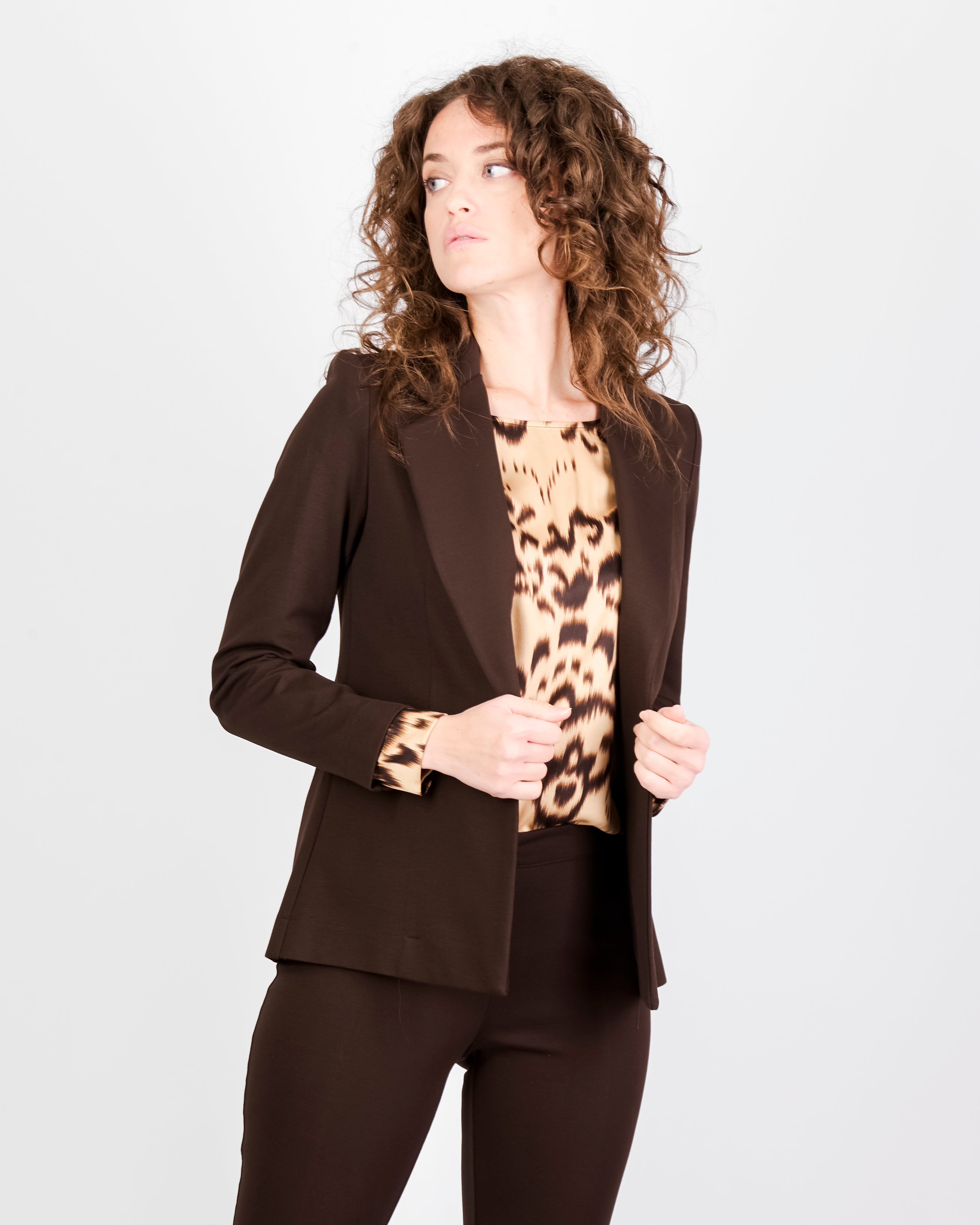 Blazer in punto milano comfort H507/1