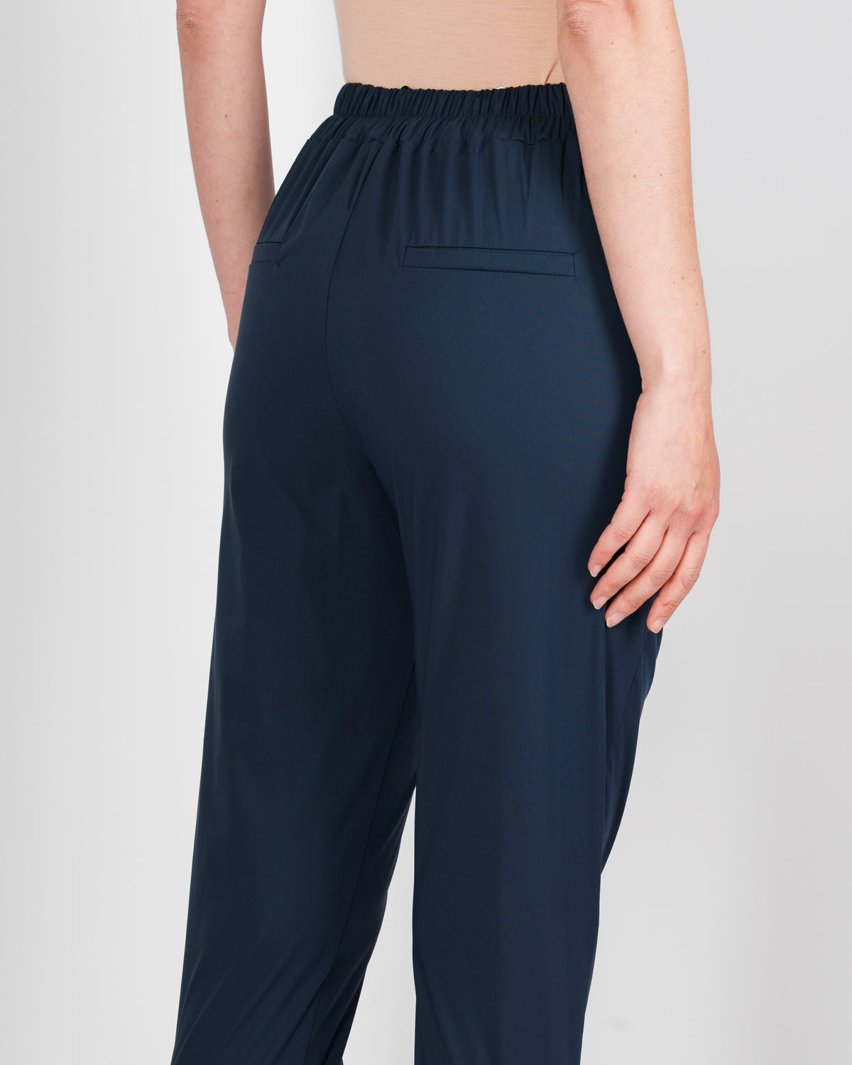 Pantalone in cotone con risvolto 1012/60