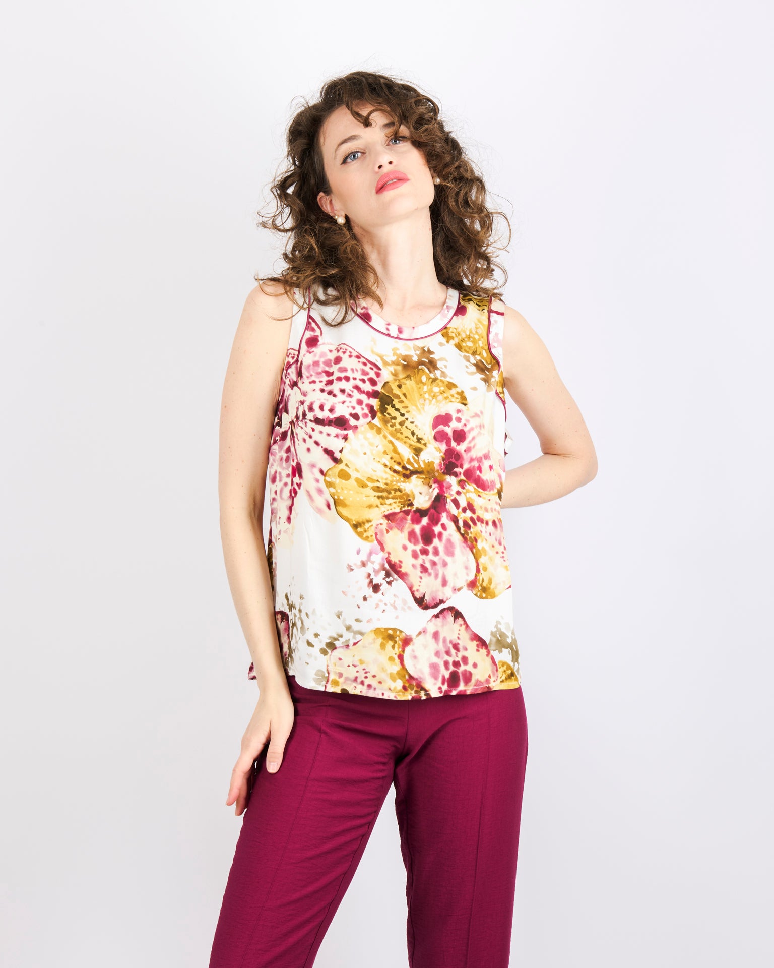 Top fantasia fiori SOBELE