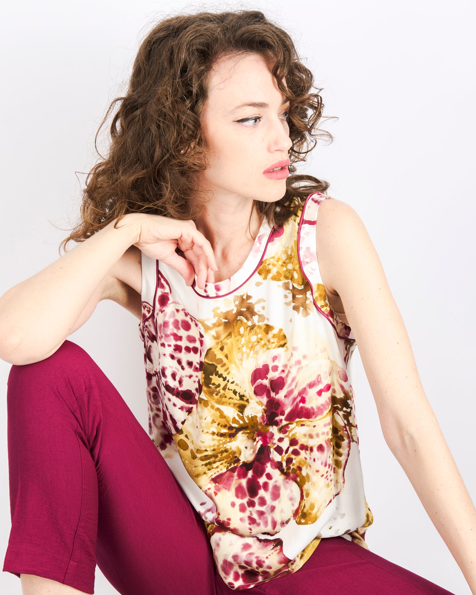 Top fantasia fiori SOBELE
