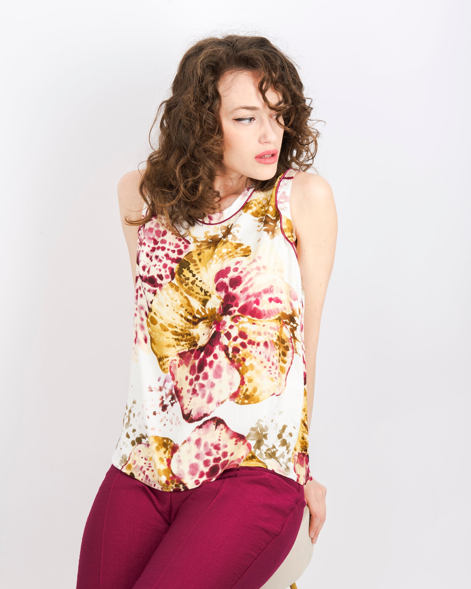 Top fantasia fiori SOBELE