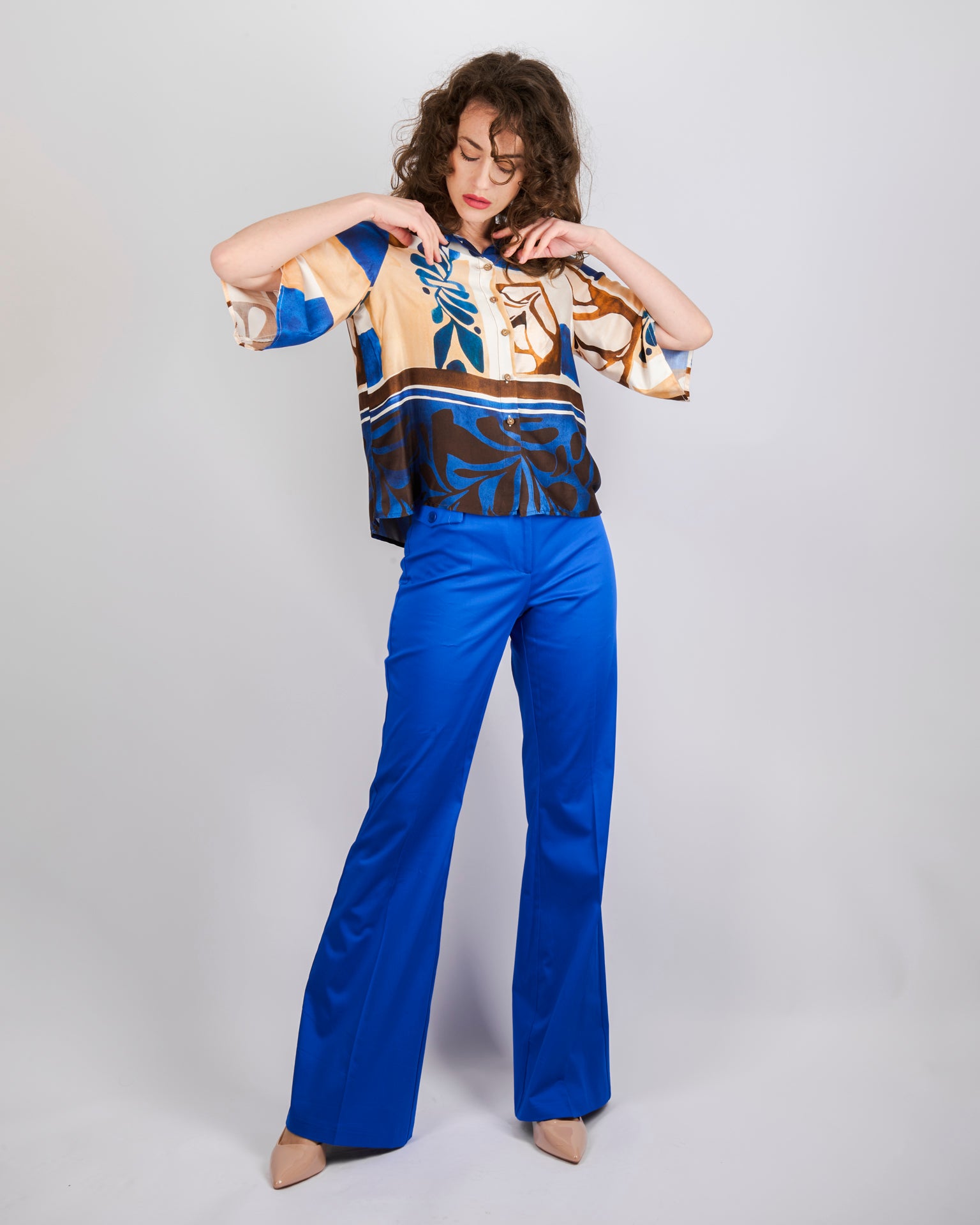 Pantalone zampa rasatello RISPOSTA