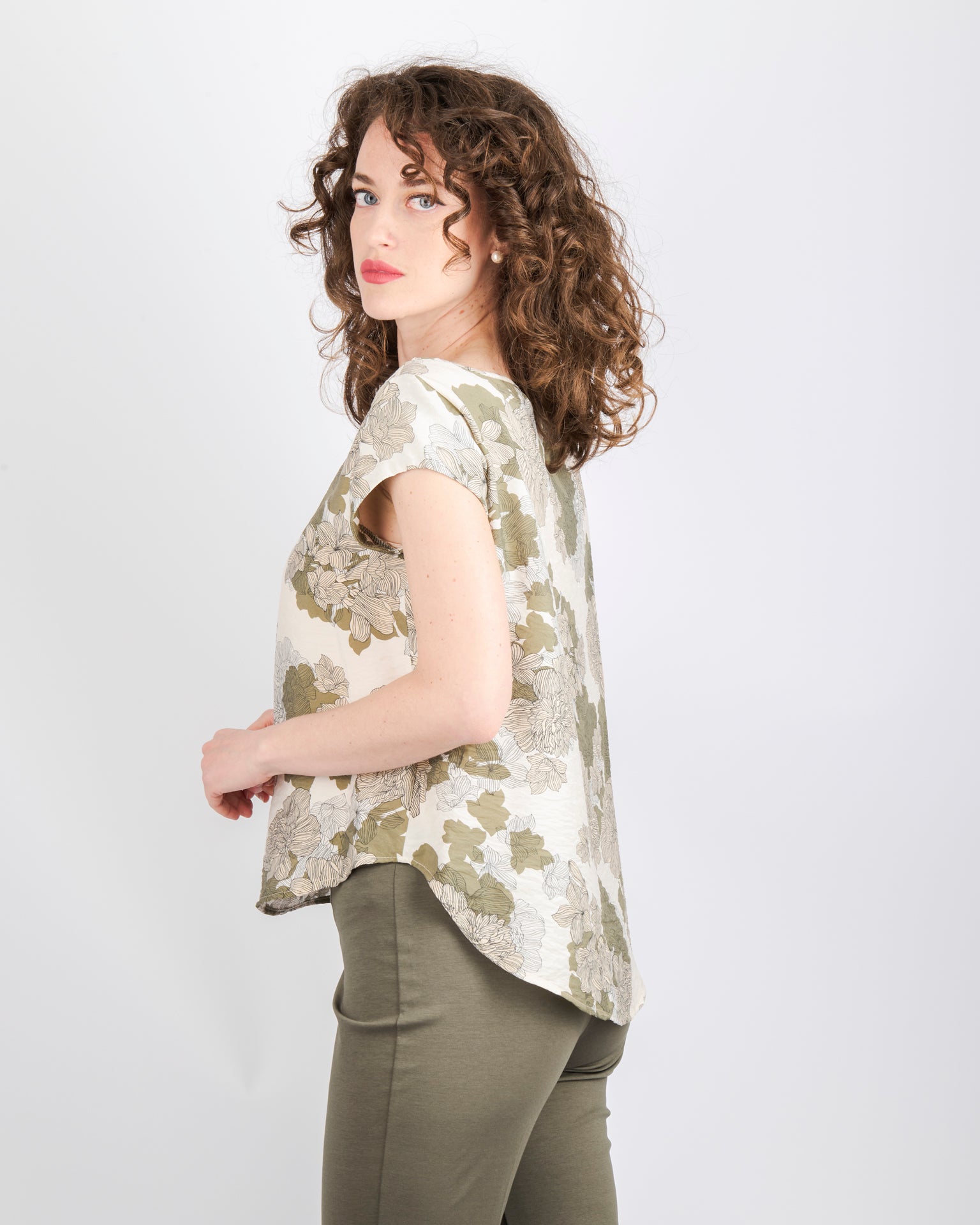 Casacca viscosa stondata G618