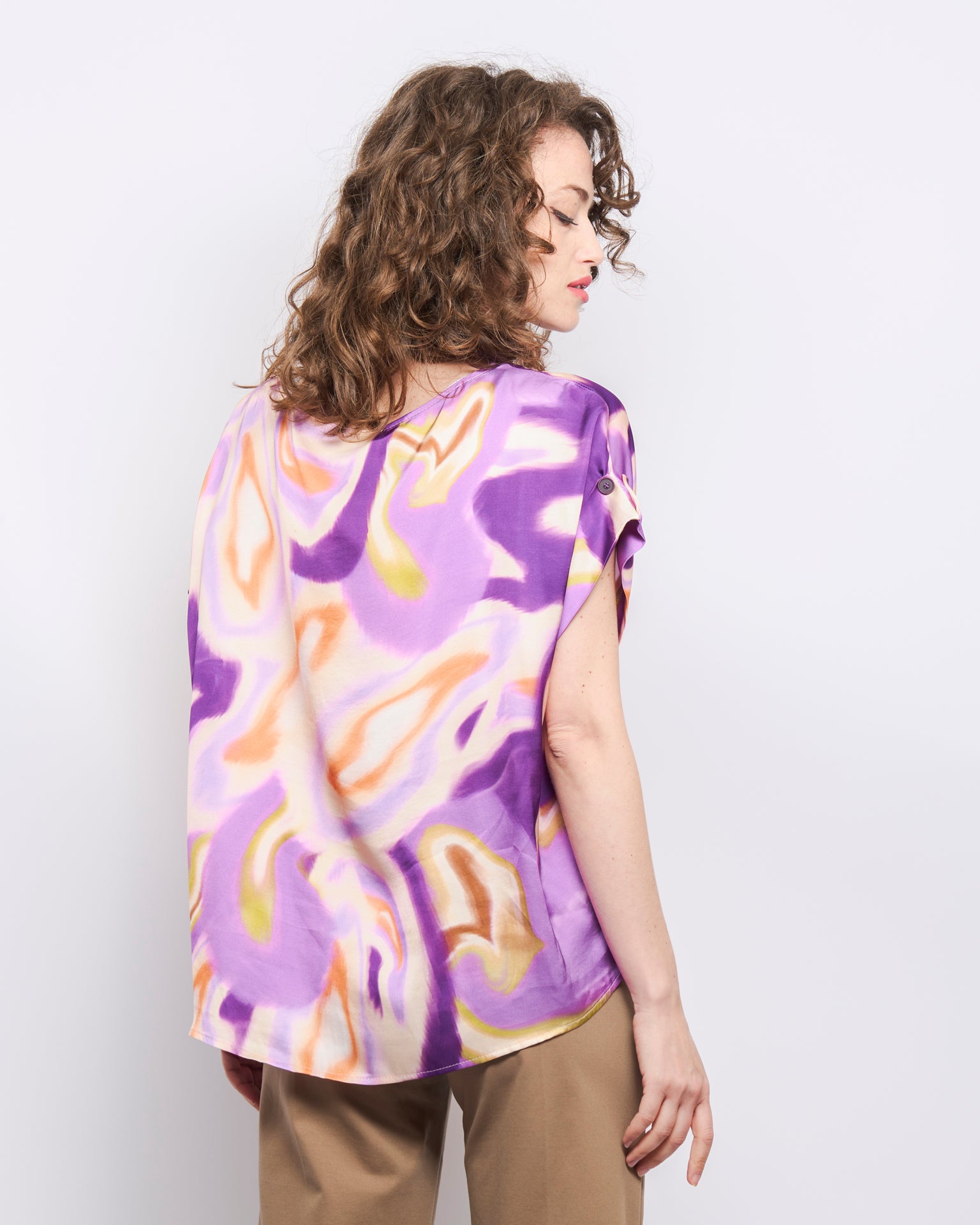 Blusa manica scesa STAMIRA