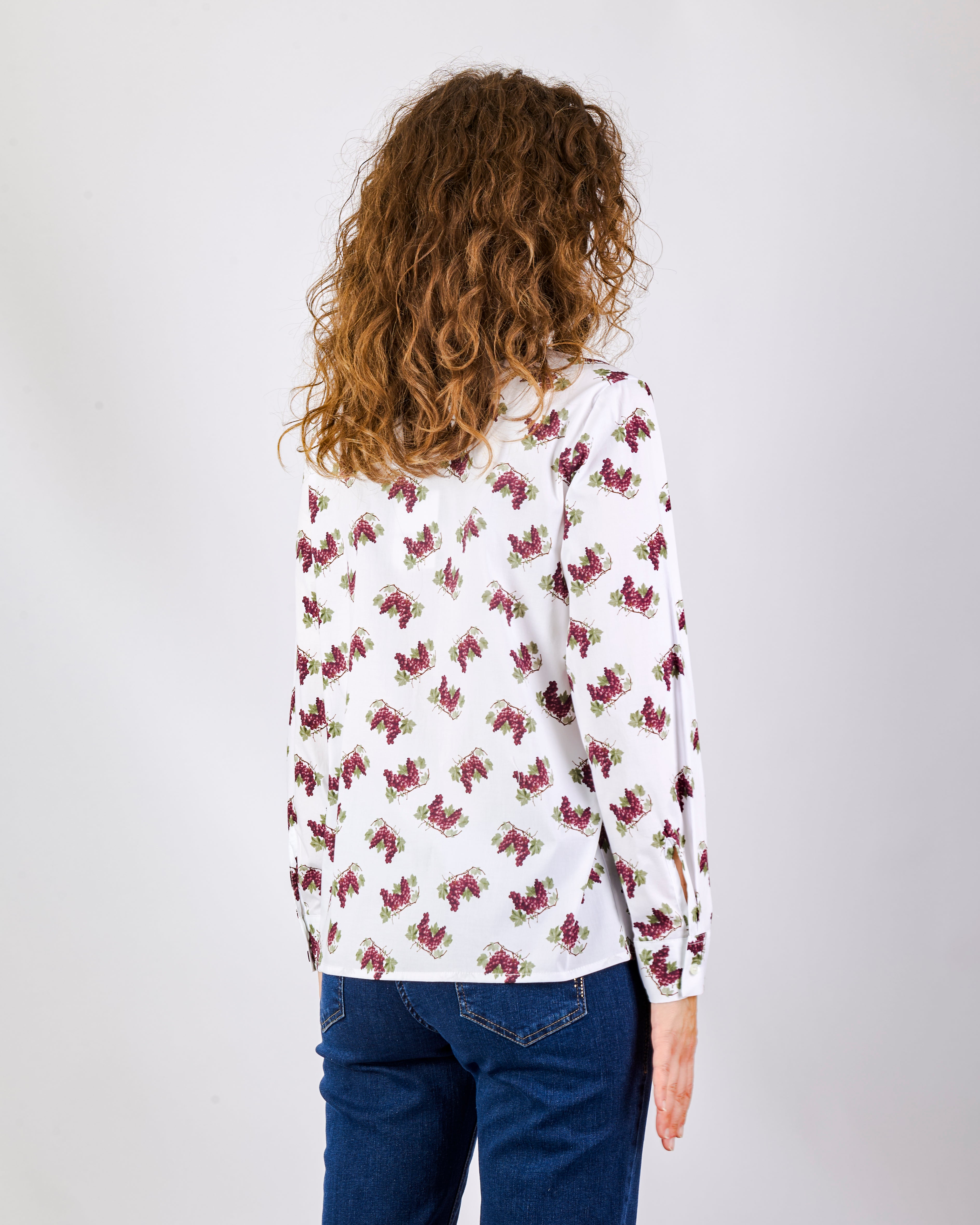 Camicia in cotone fantasia UVA