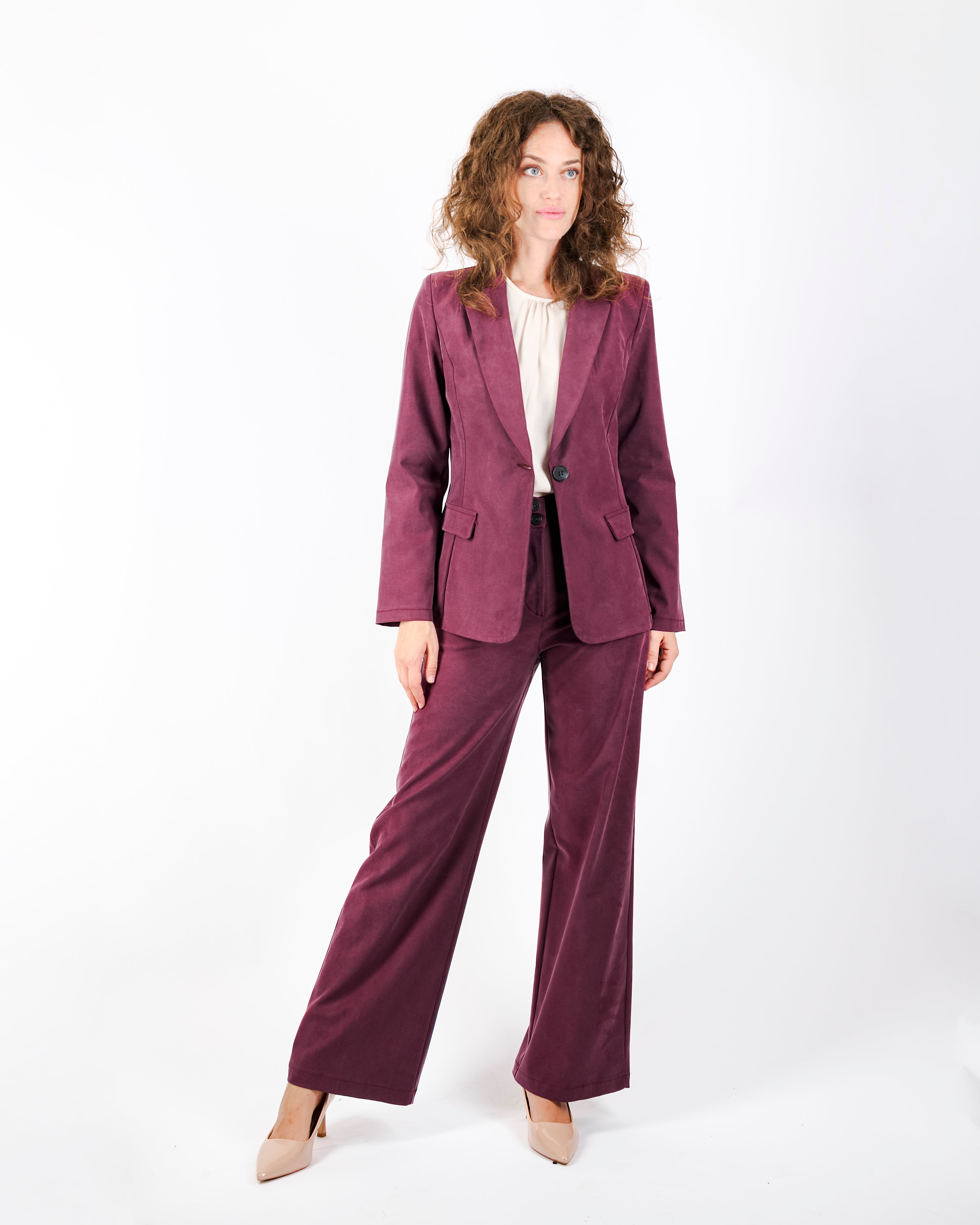 Giacca bottone in cupro soft GI 700