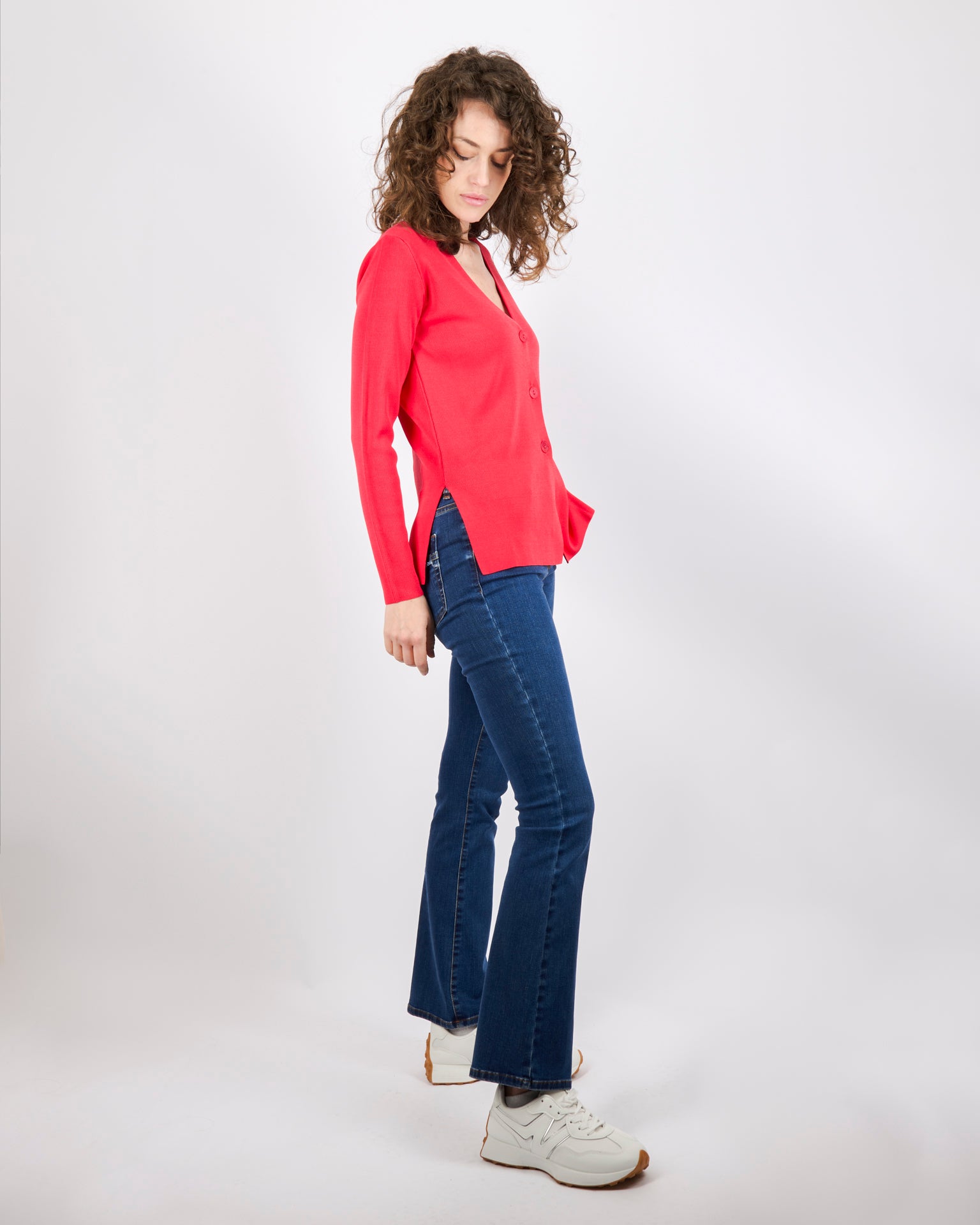Giacca cardigan 3 bottoni NEWLK07