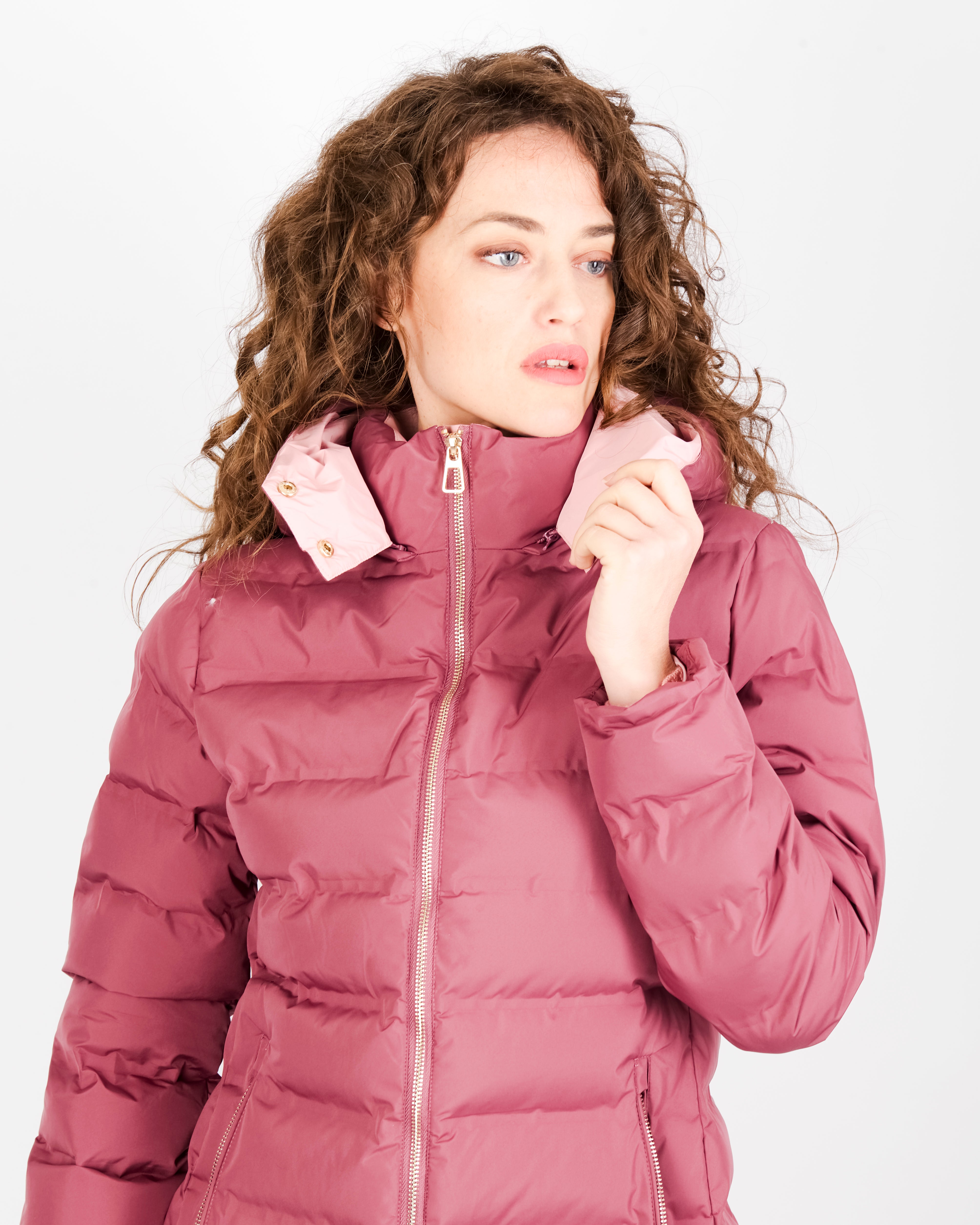 Piumino eco zip e cappuccio ANNA P