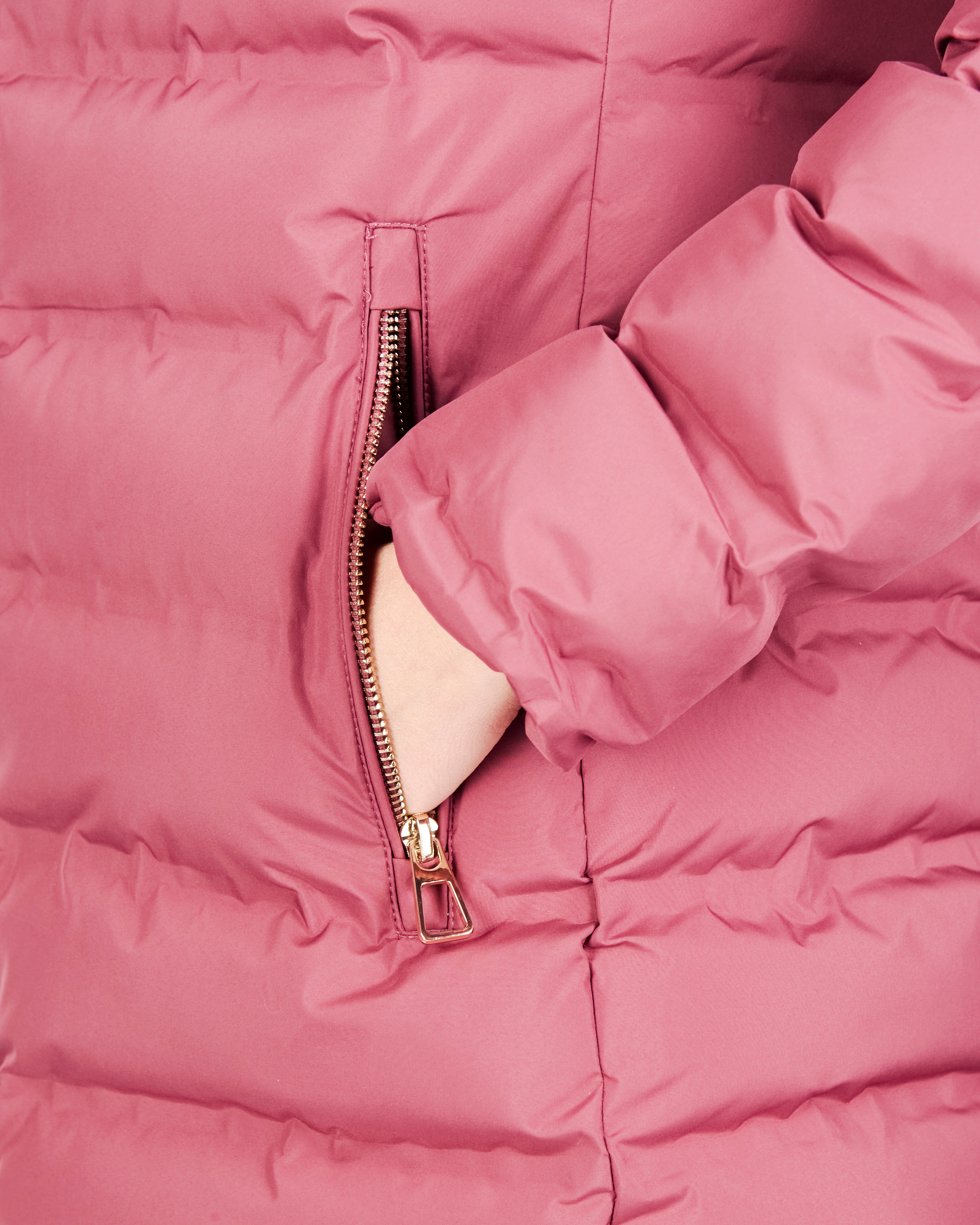 Piumino eco zip e cappuccio ANNA P