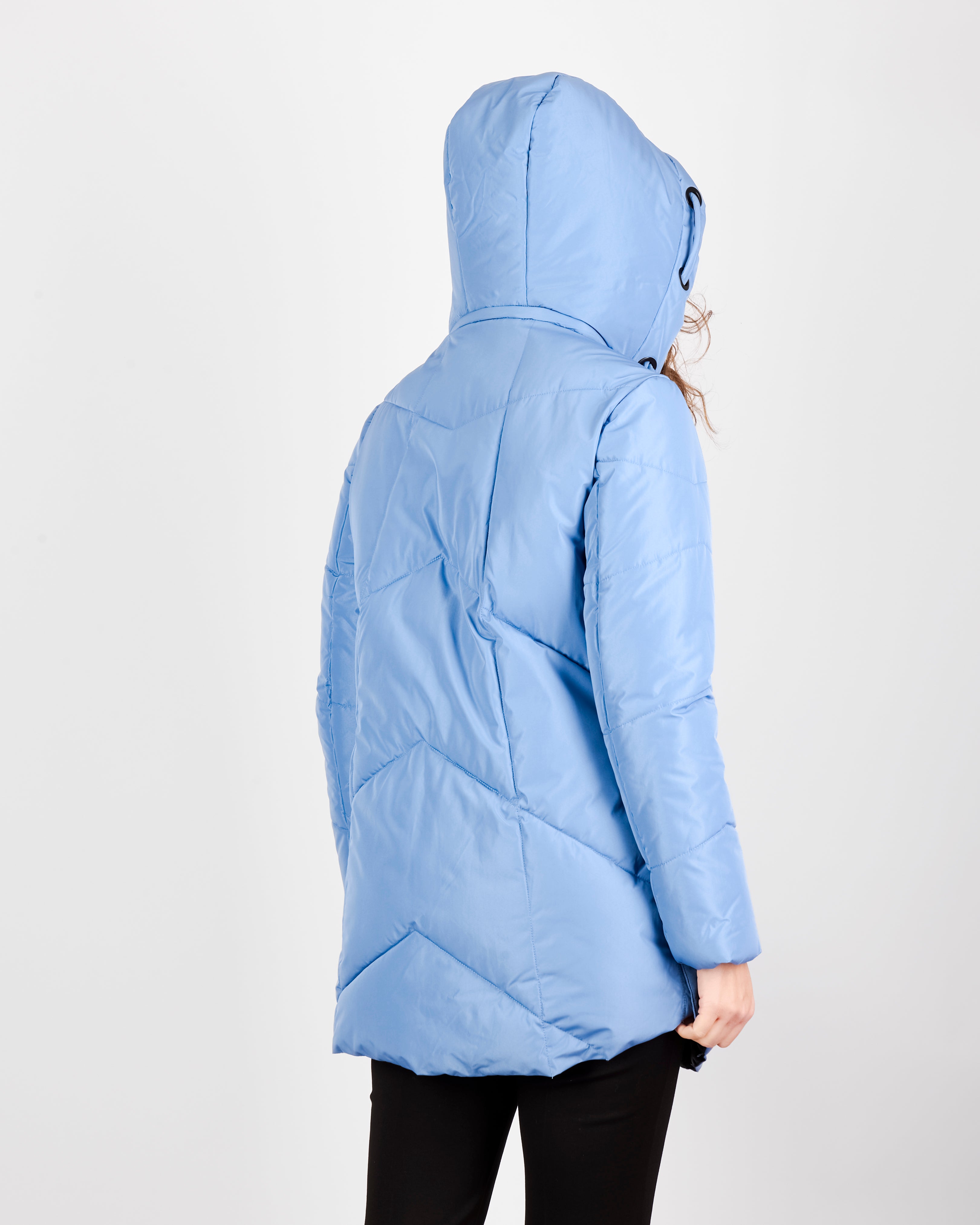 Piumino eco zip e clips accessorio CRISTAL