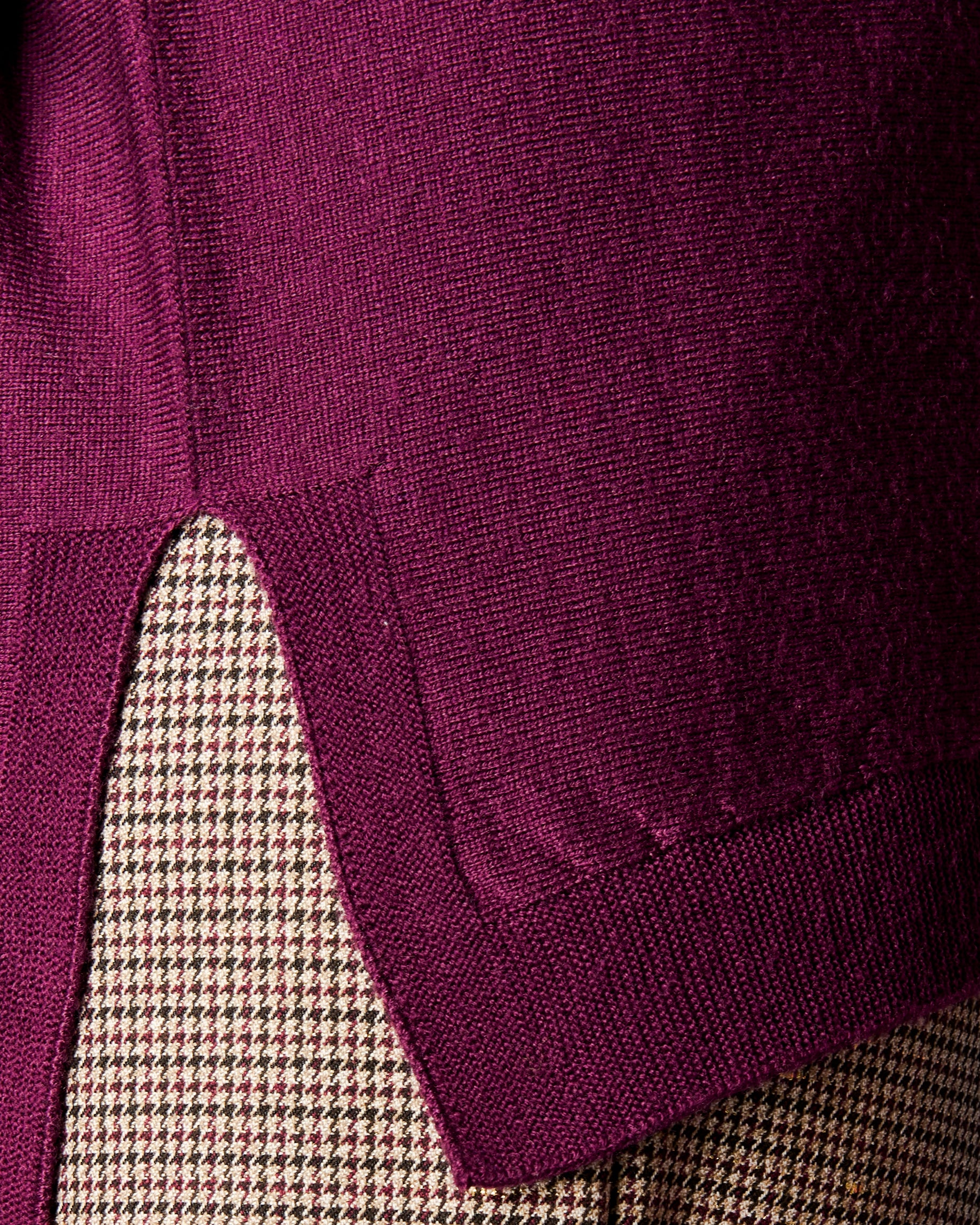 Maglia scatola over pura lana Z9509