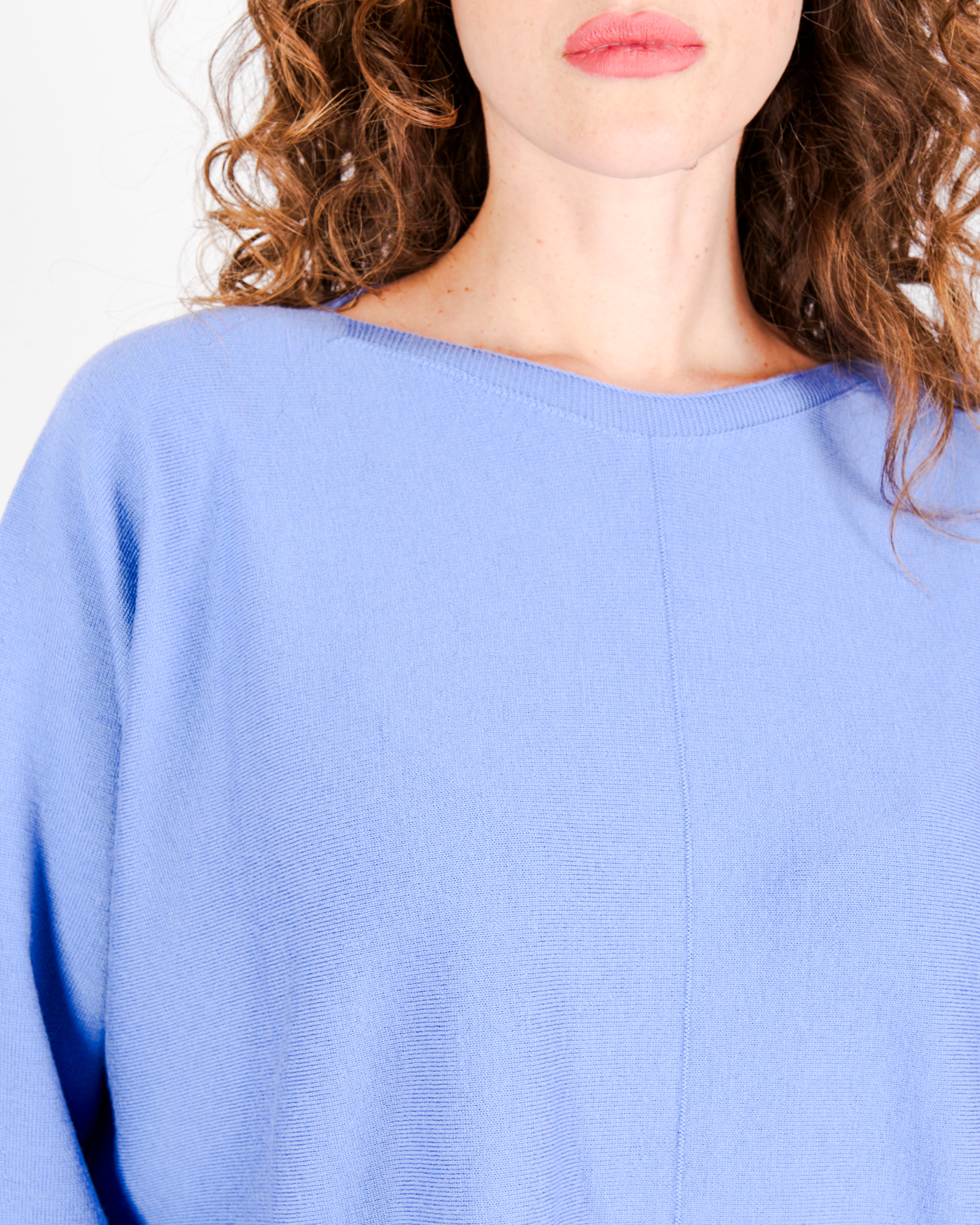 Maglia scatola over pura lana Z9509