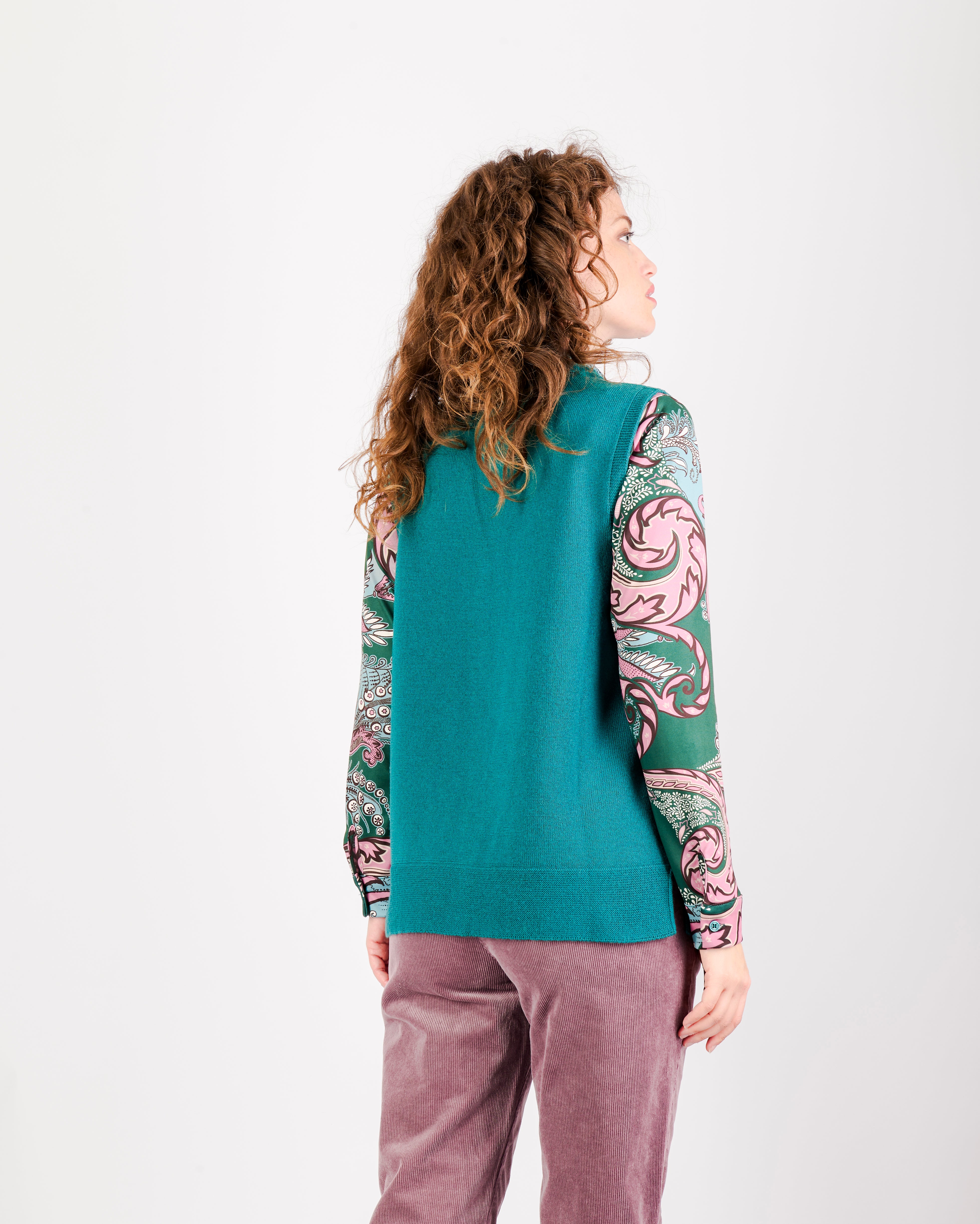 Gile' rasato pura lana 2 bottoni Z9627