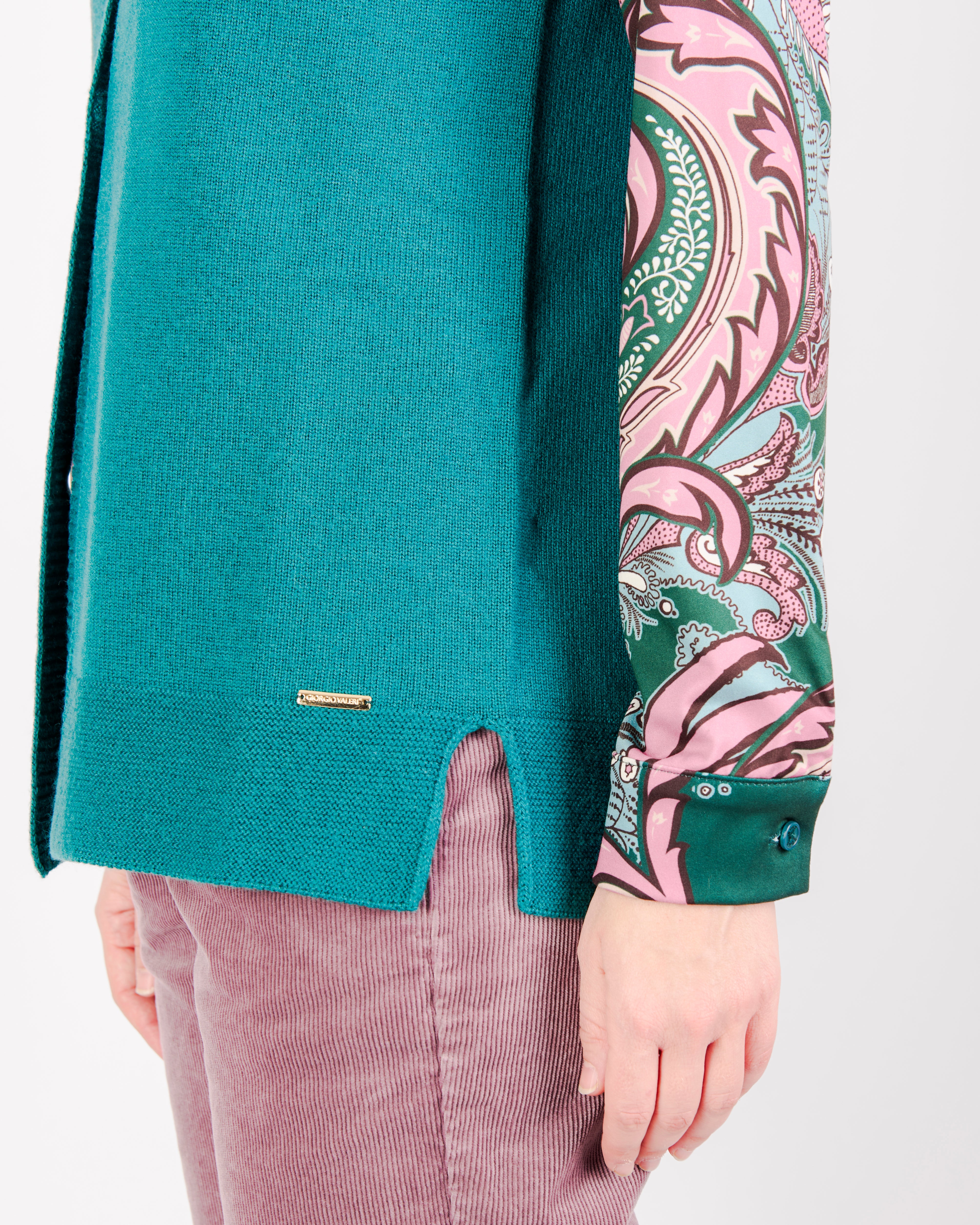 Gile' rasato pura lana 2 bottoni Z9627