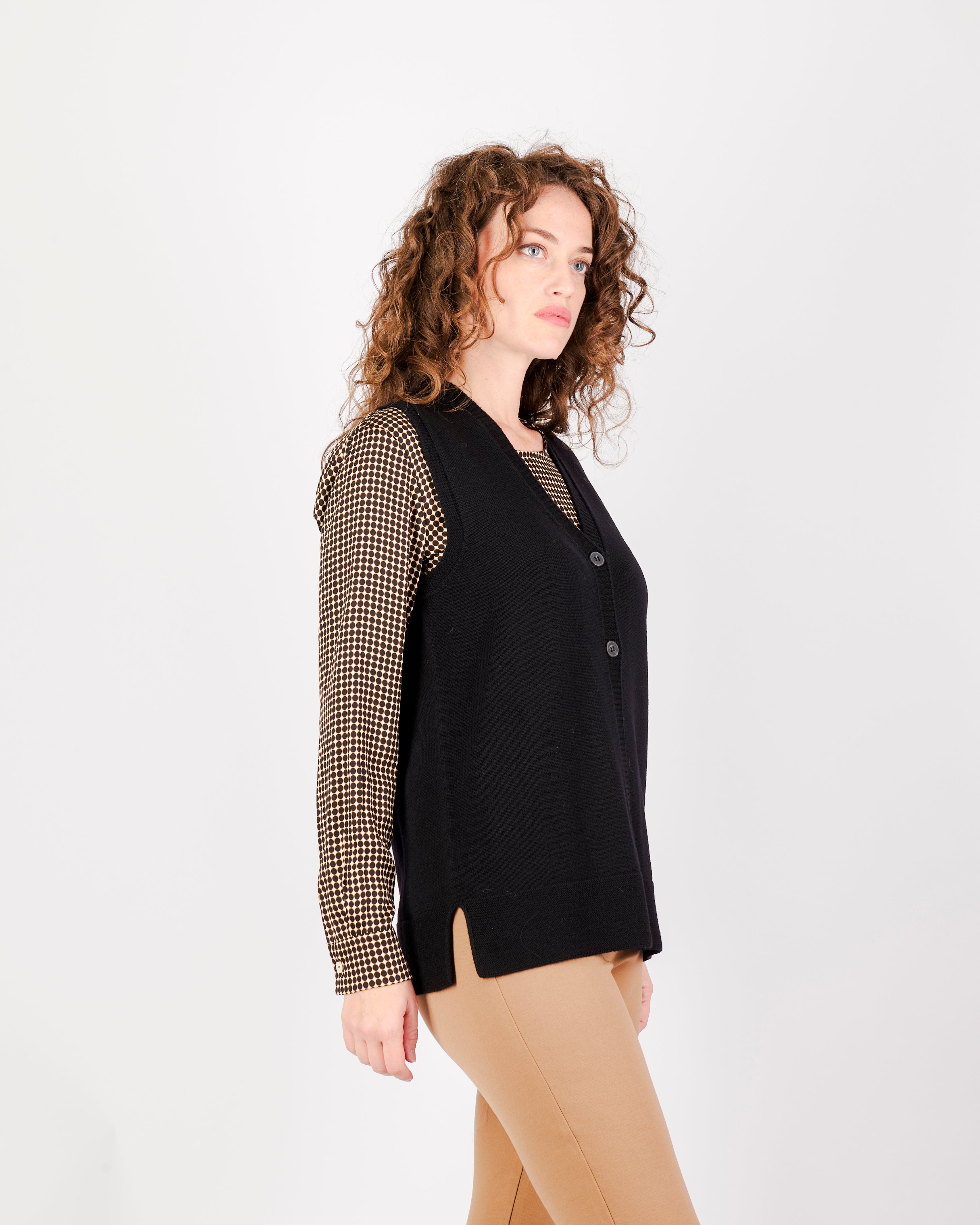 Gile' rasato pura lana 2 bottoni Z9627