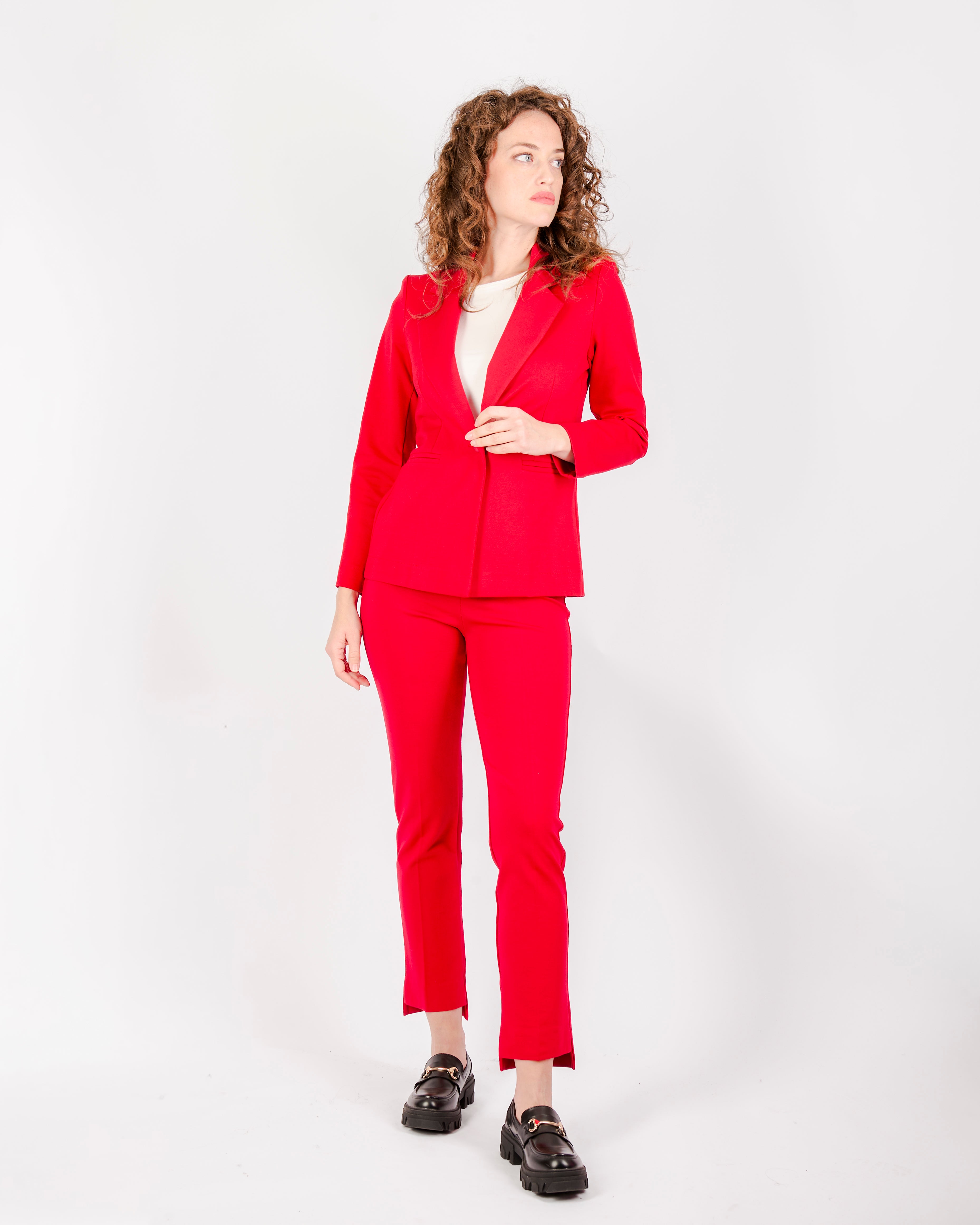 Pantalone punto milano vita comfort F172/1