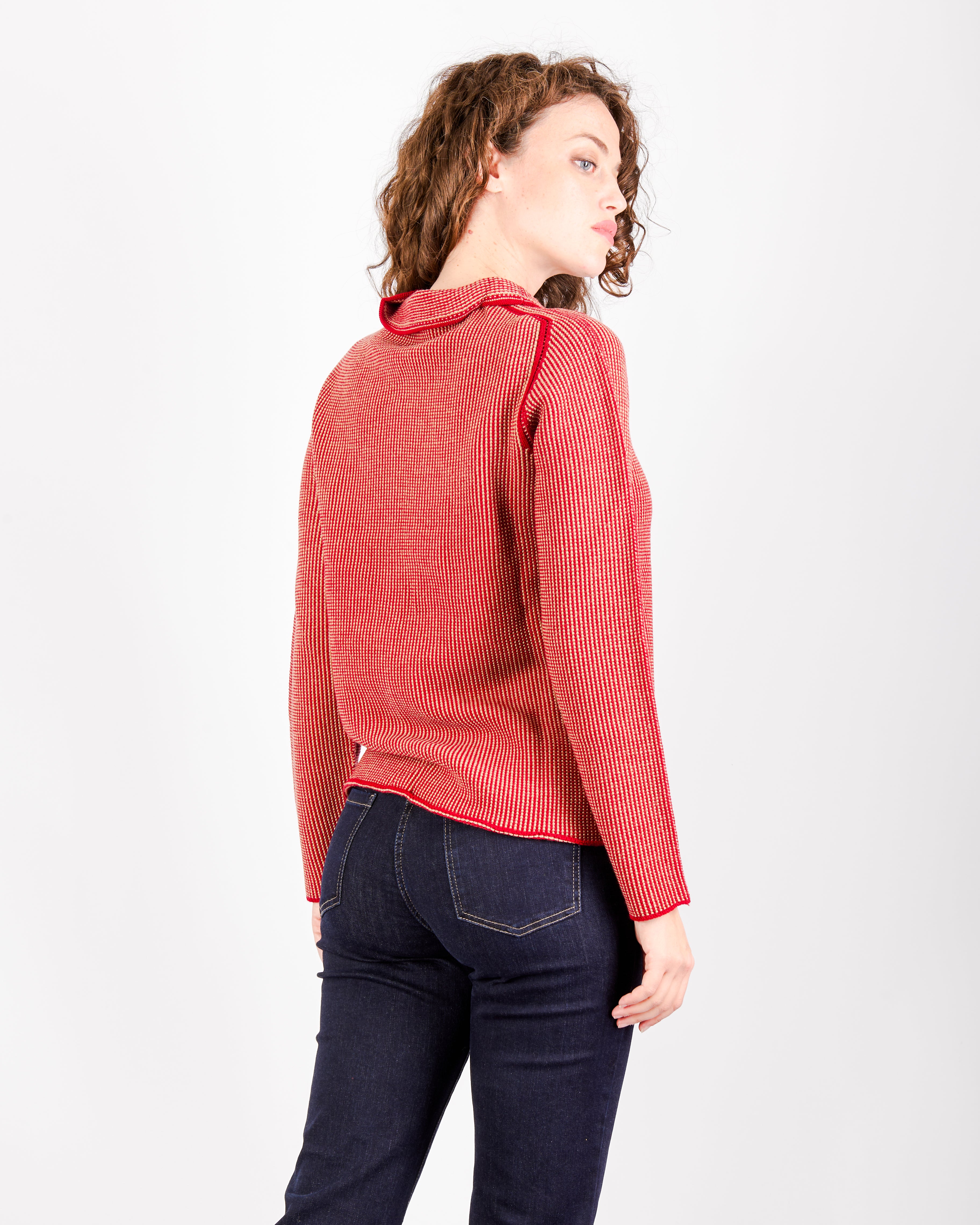 Giacca bottoni pura lana gatto W-255