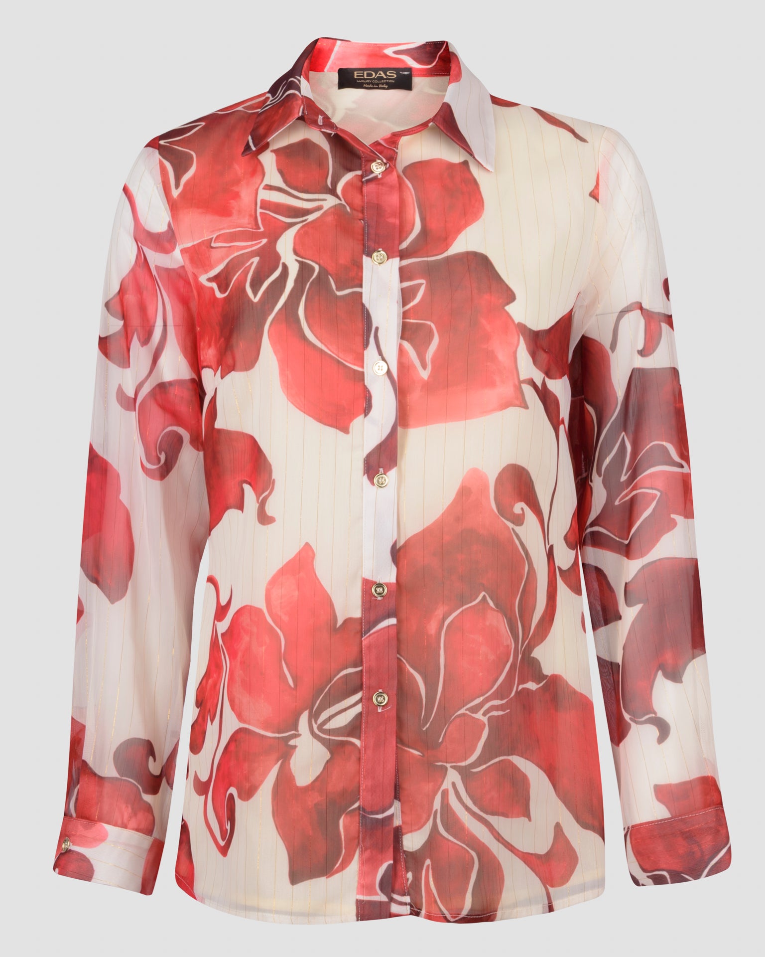 Camicia stampa fiori SCHERMA