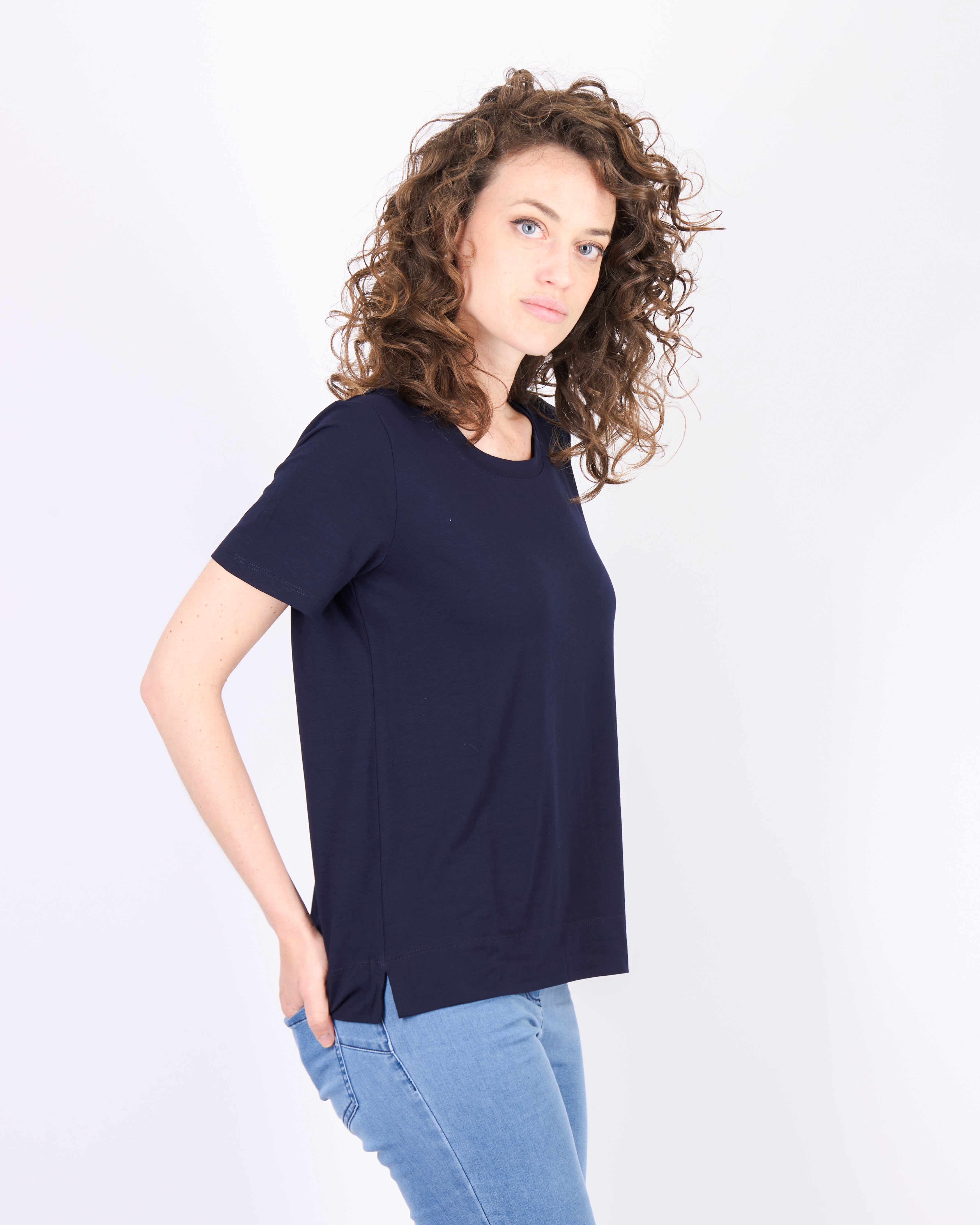 Maglia in viscosa basic MM 92143