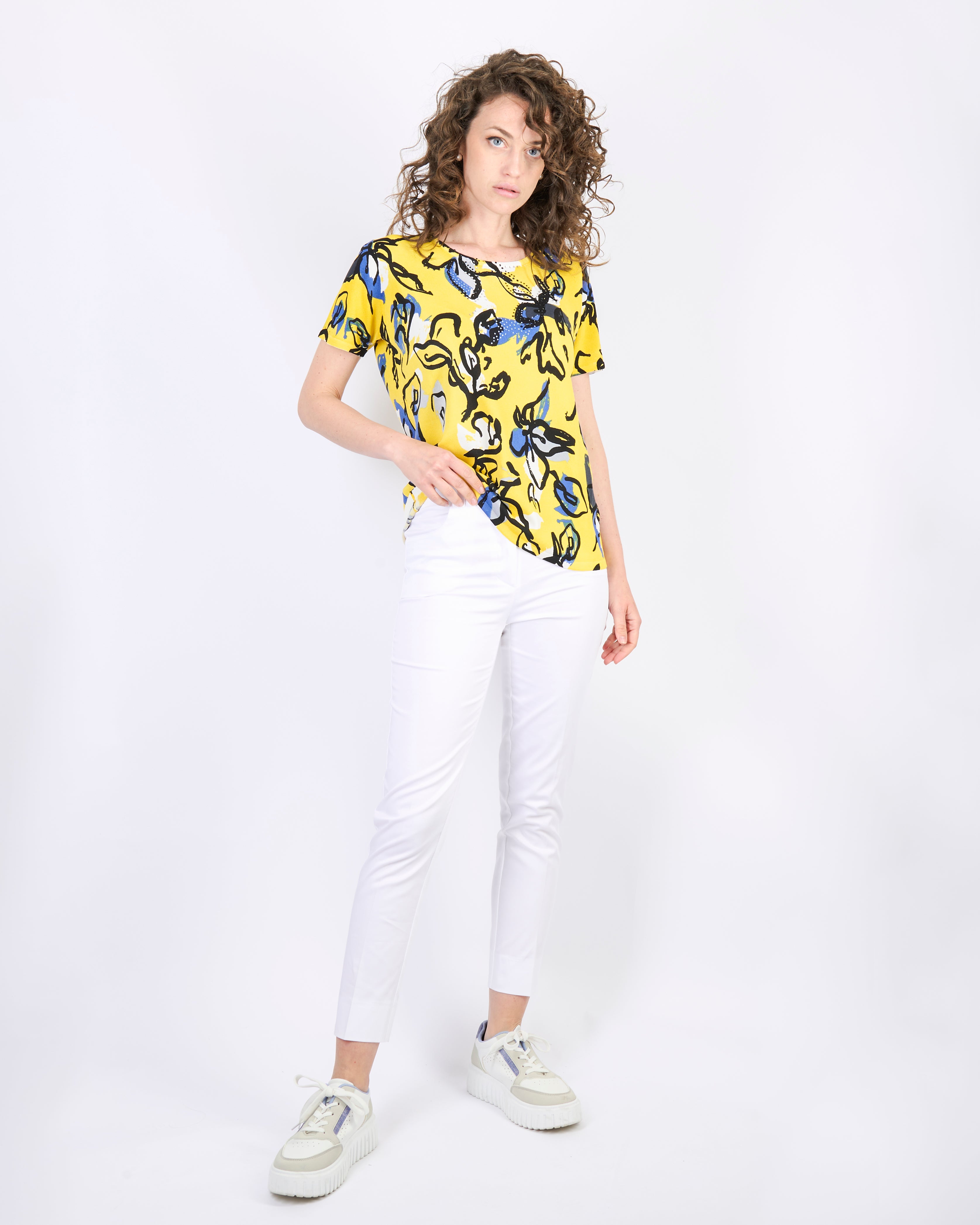 Maglia in viscosa fantasia MM L6197