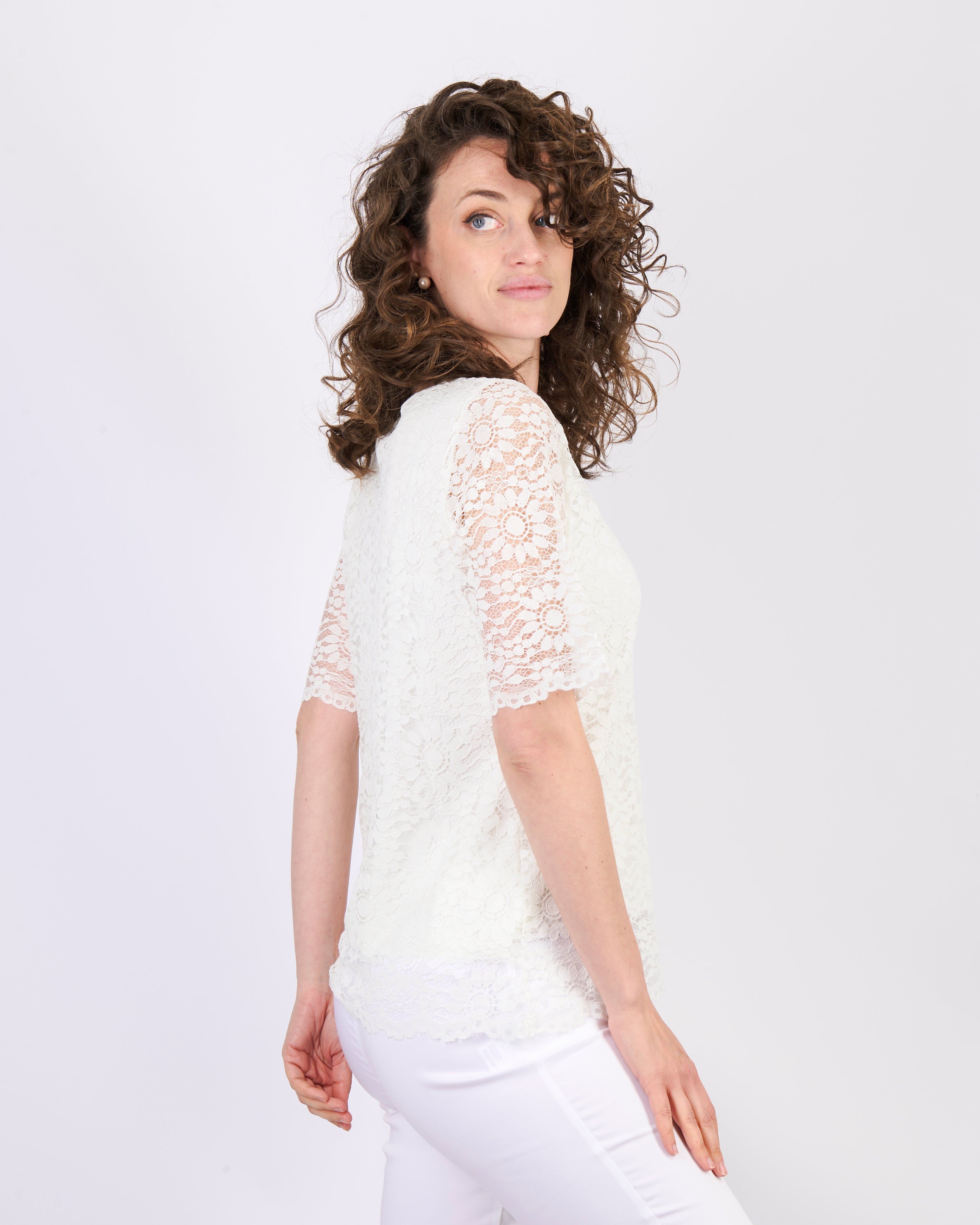 Maglia in pizzo 621M