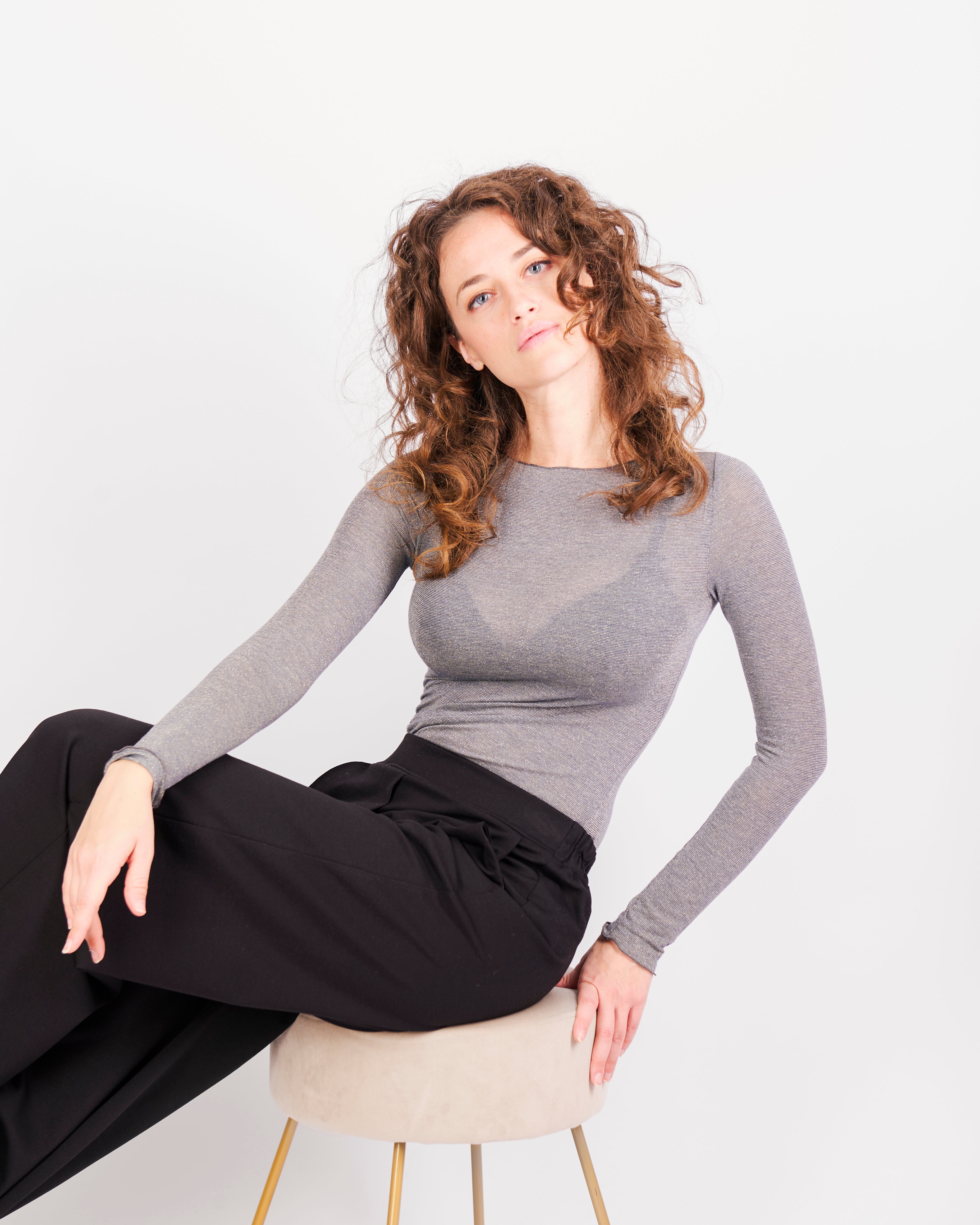 Maglia M. Lunga con Cashmere Barchetta ULTRALIGHT