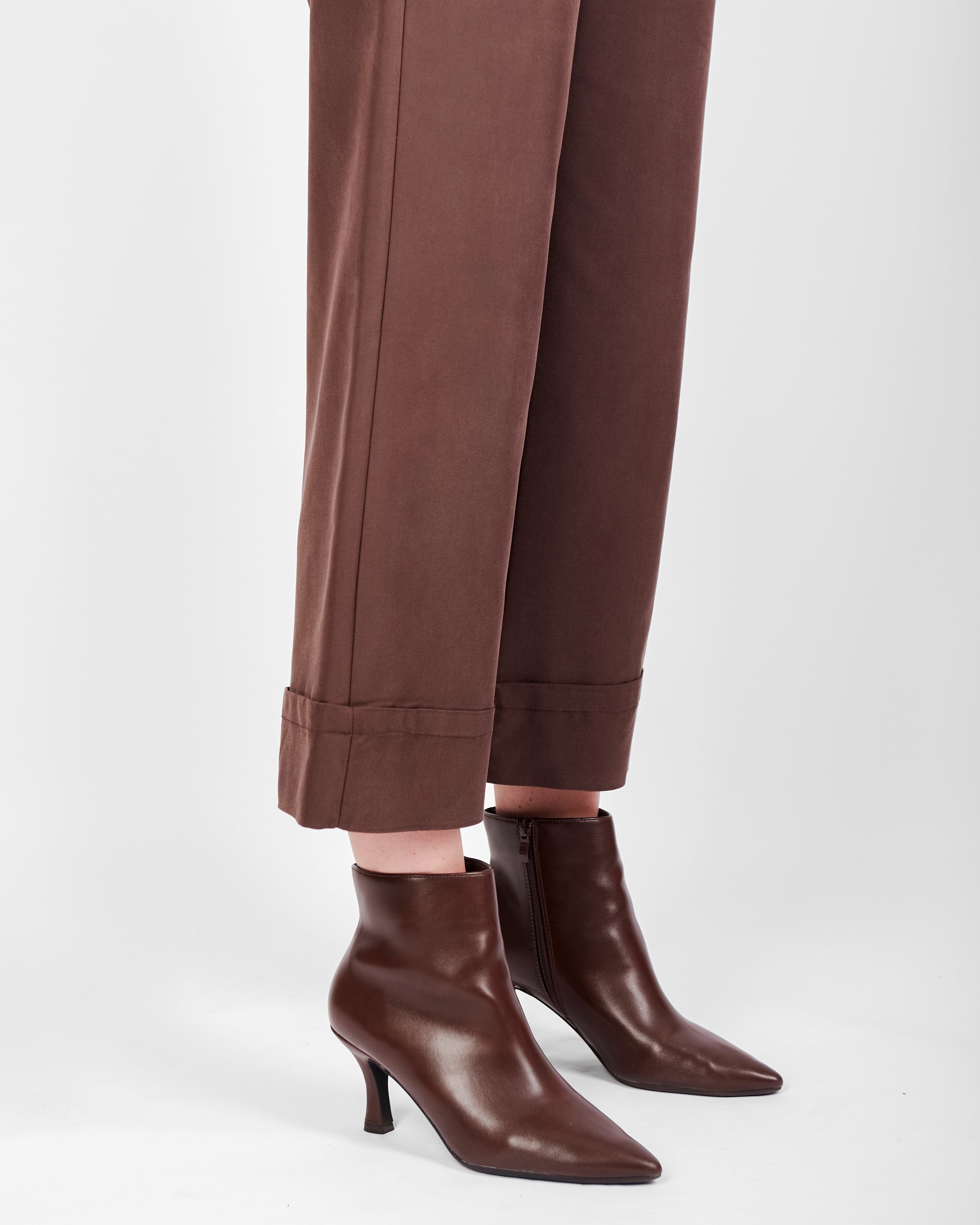 Pantalone risvoltone cupro soft H140/21