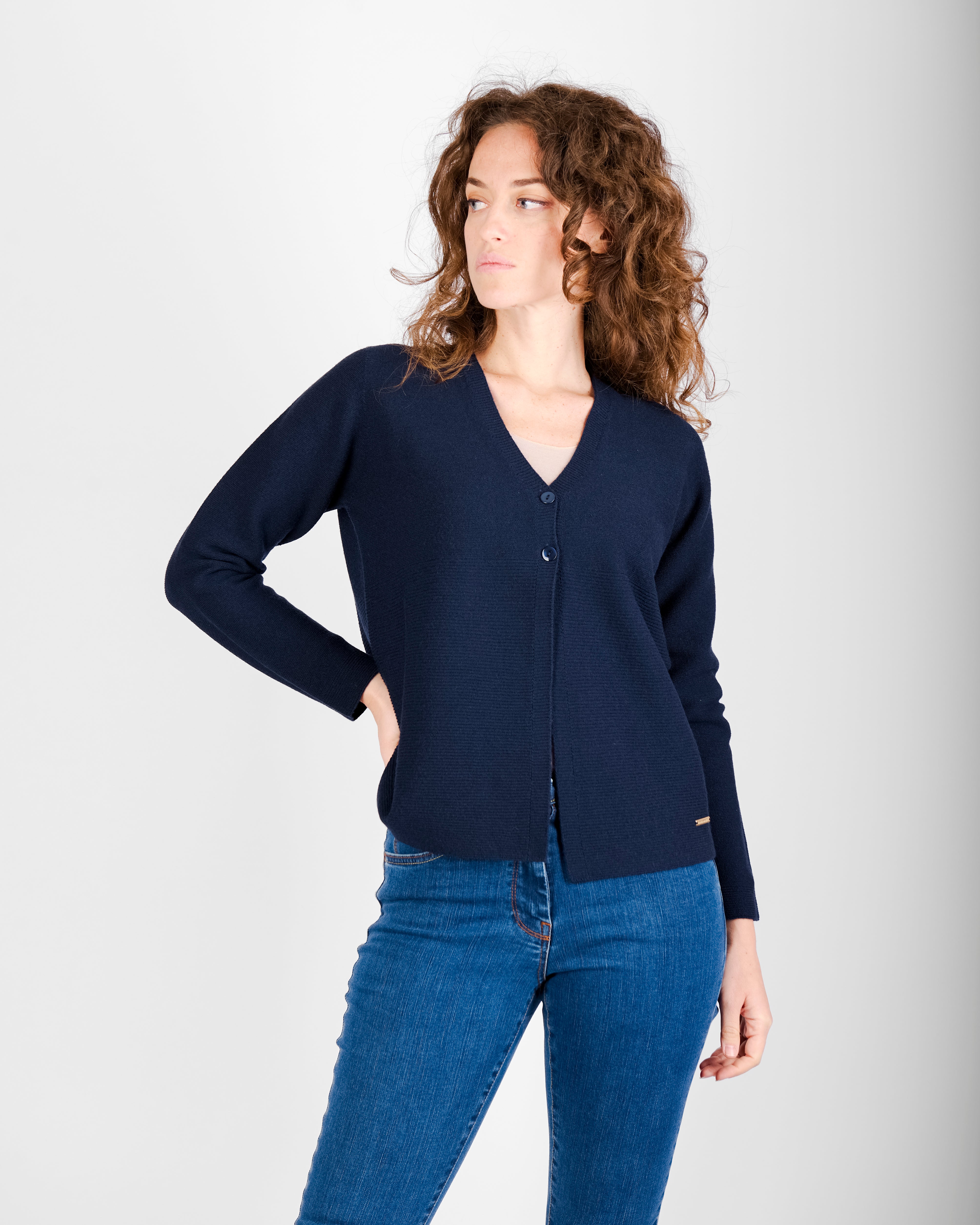 Giacca sciallata 2 bottoni fondo links ZZG9353