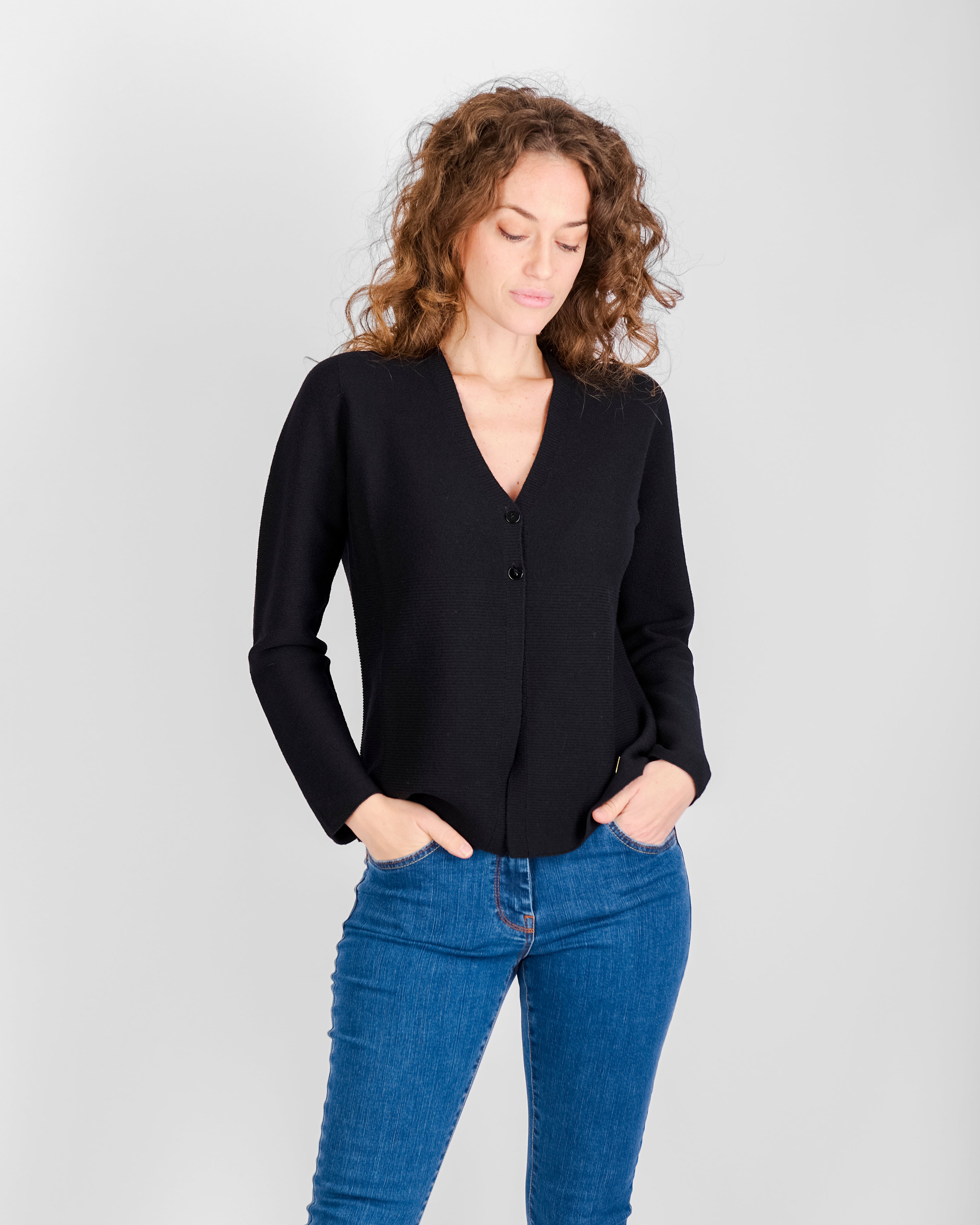 Giacca sciallata 2 bottoni fondo links ZZG9353