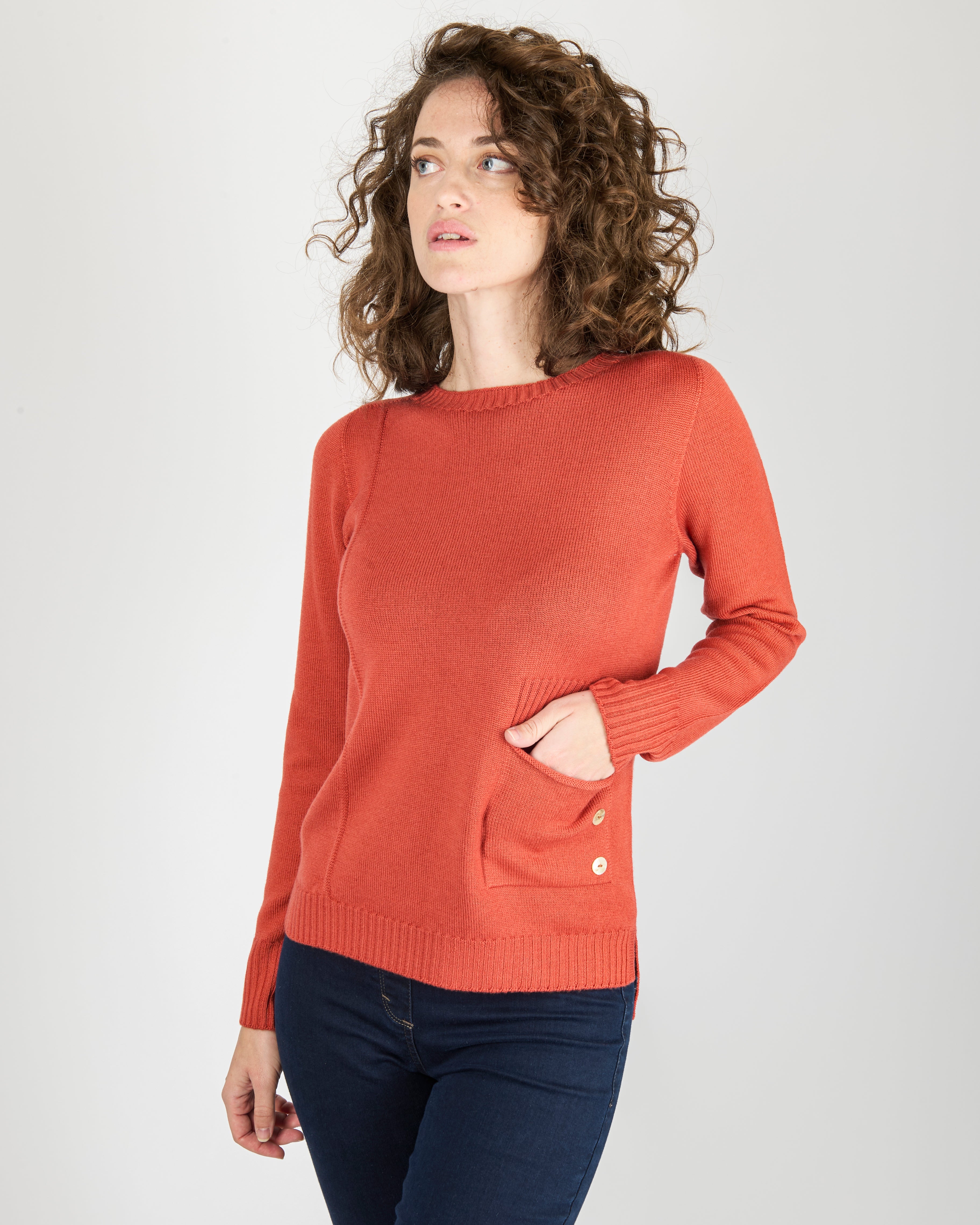 Maglia merinos motivo tasca W160