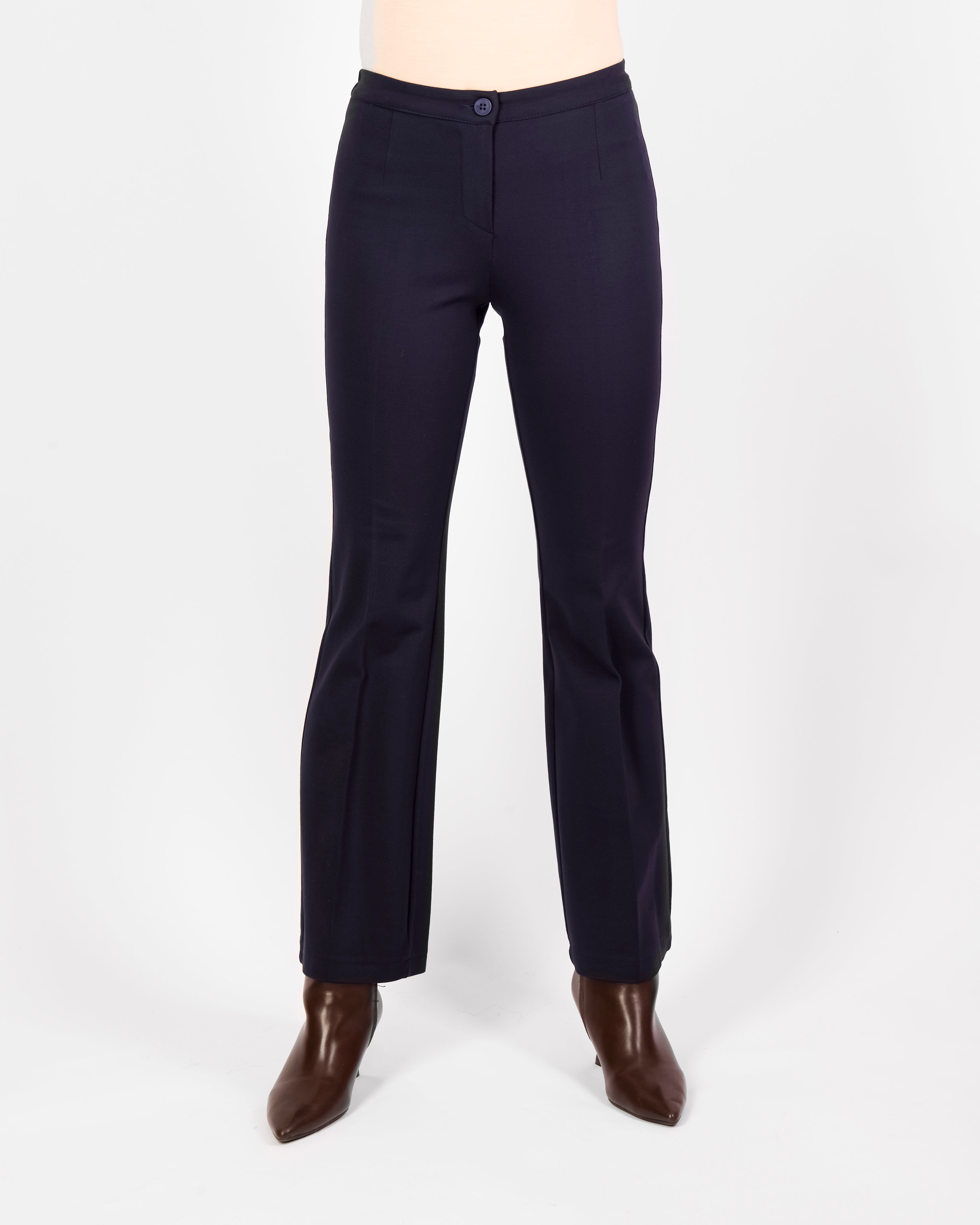 Pantalone zampetta punto milano comfort H164/1