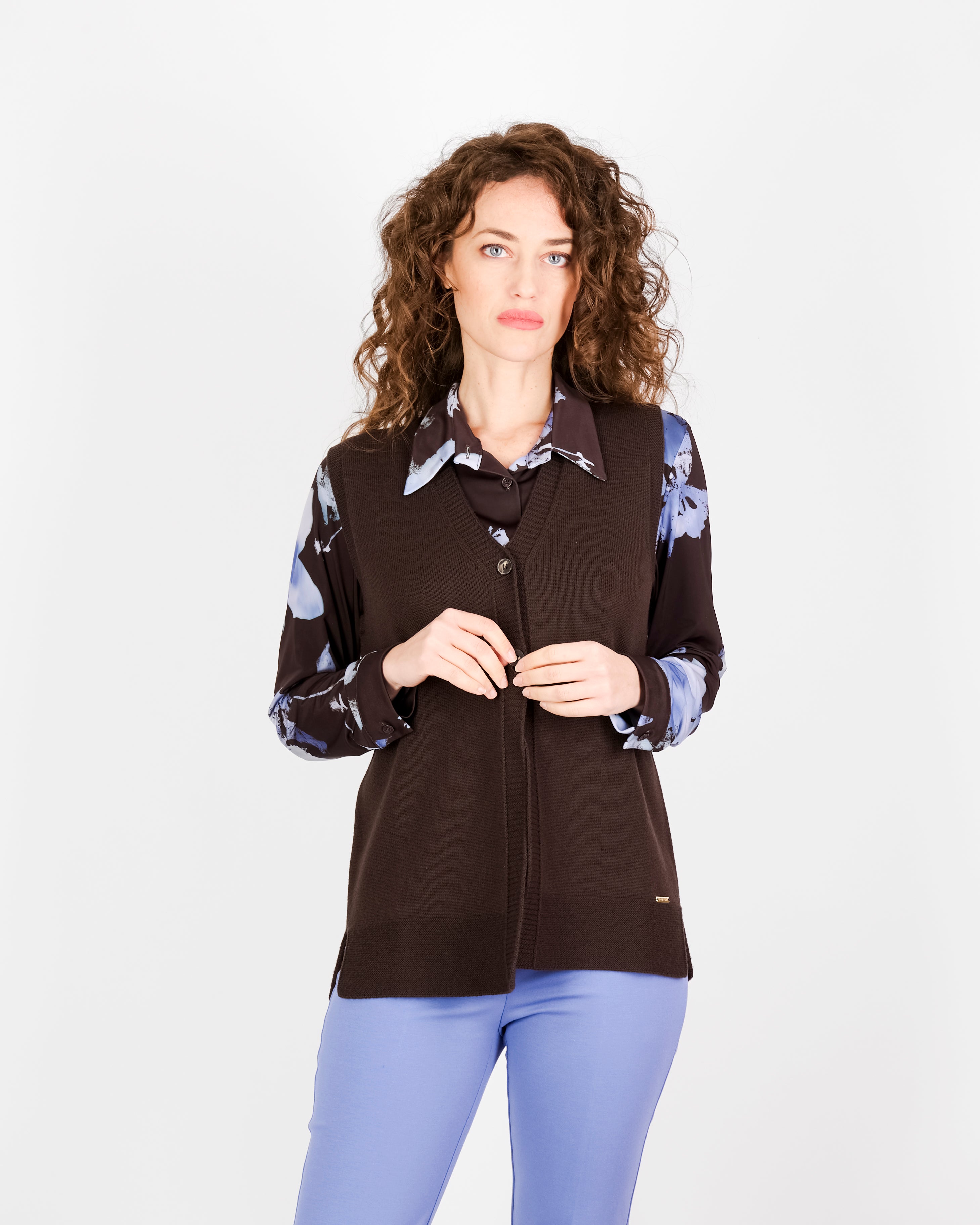 Gile' rasato pura lana 2 bottoni Z9627