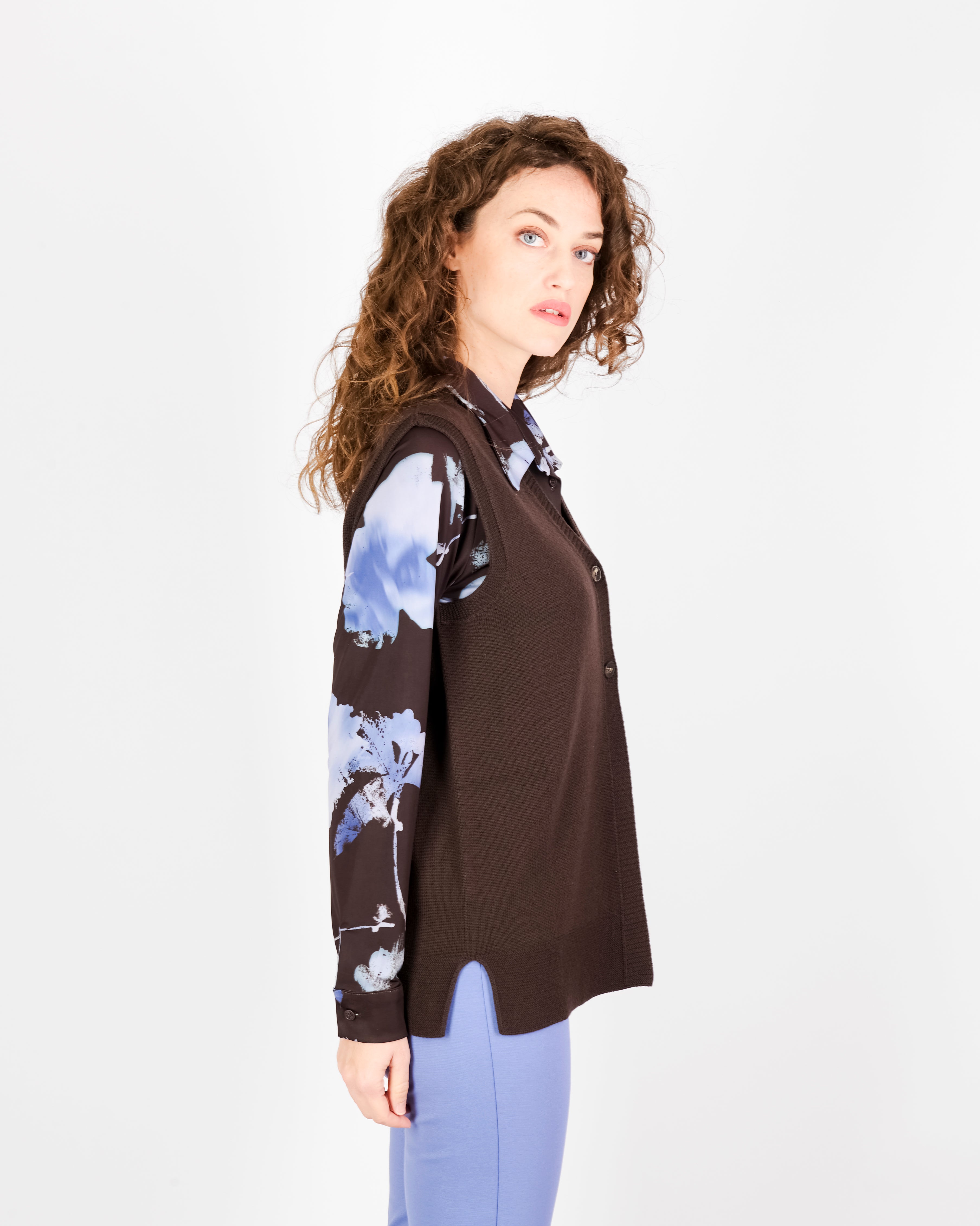 Gile' rasato pura lana 2 bottoni Z9627