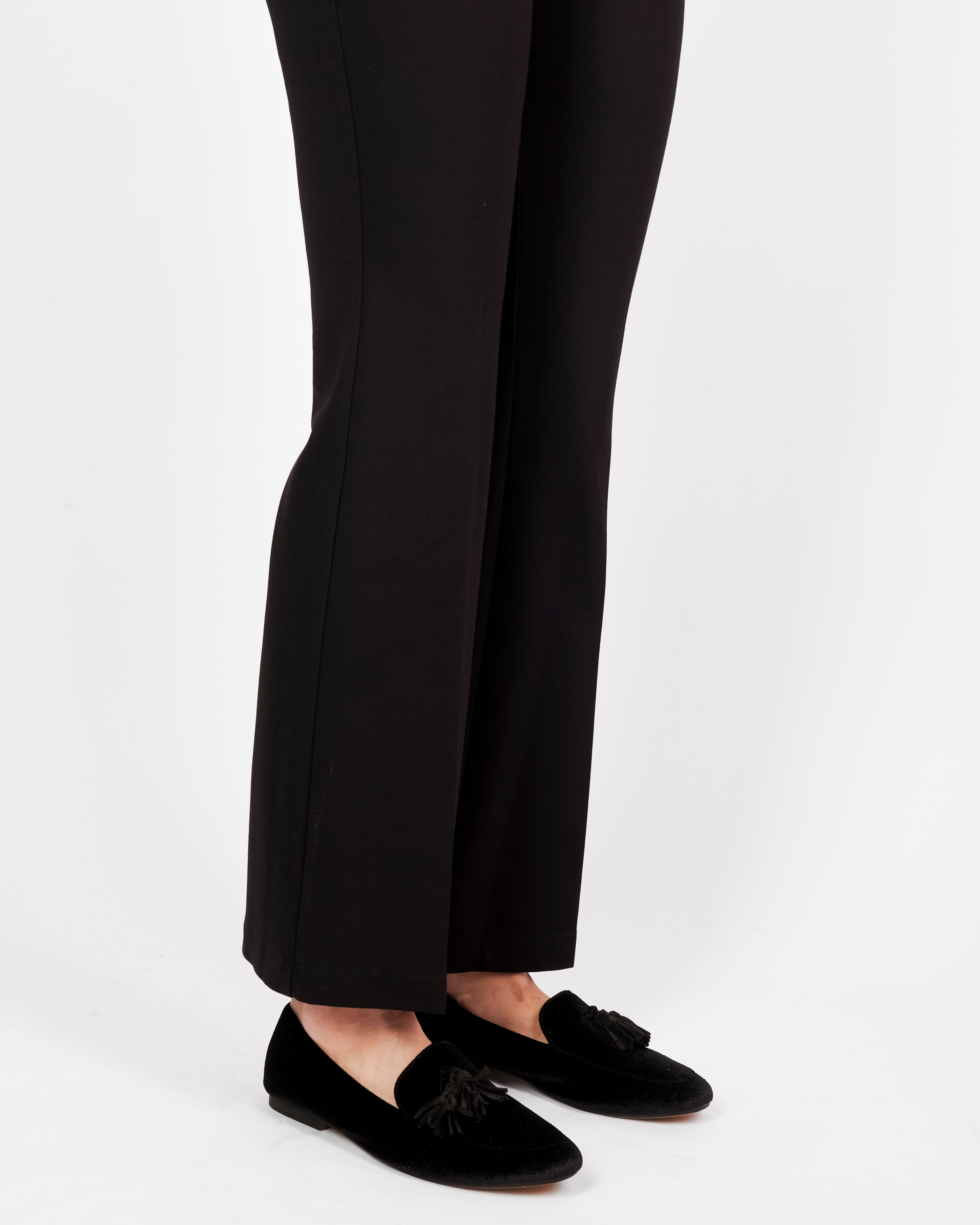 Pantalone zampetta punto milano comfort H164/1