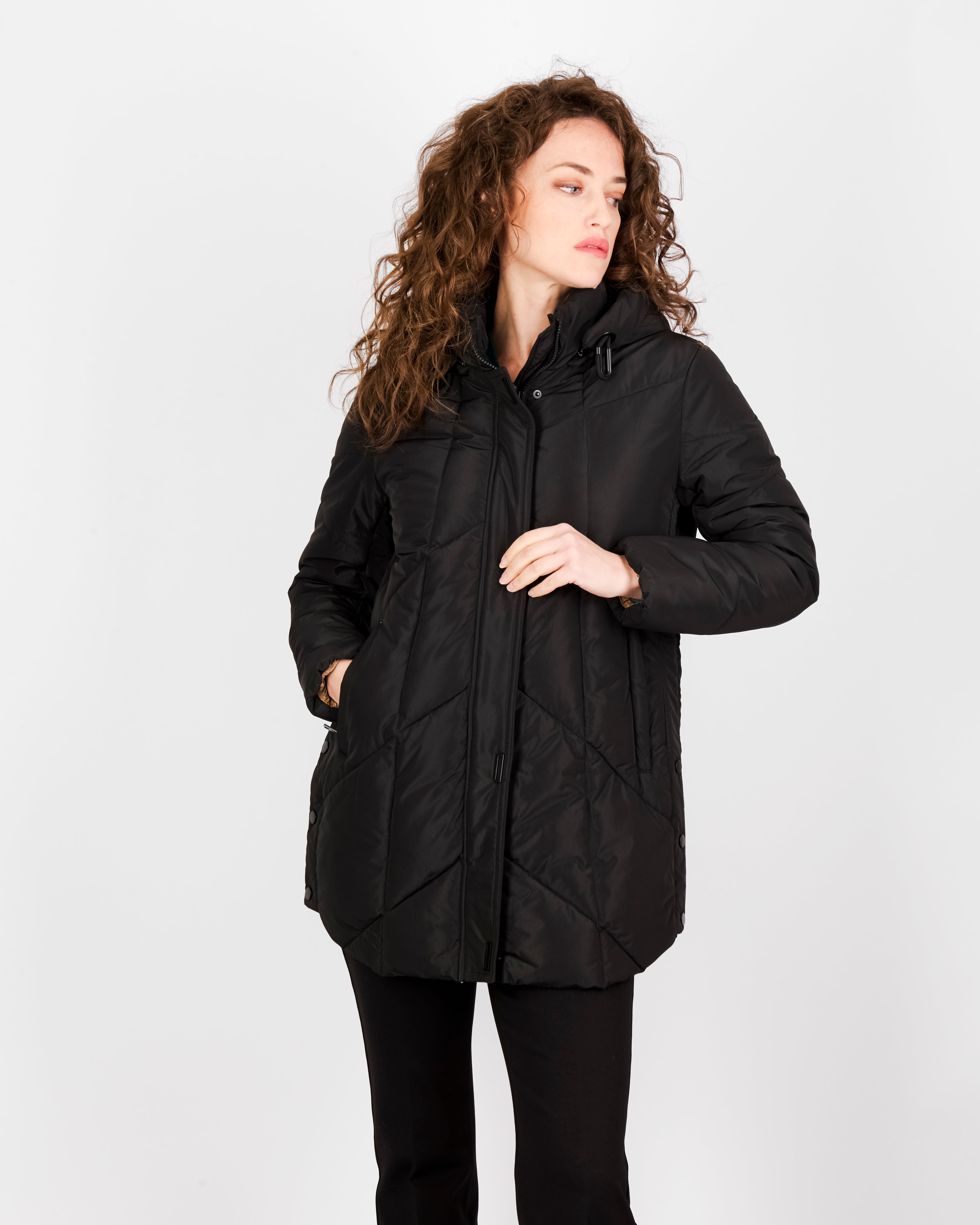 Piumino eco zip e clips accessorio CRISTAL