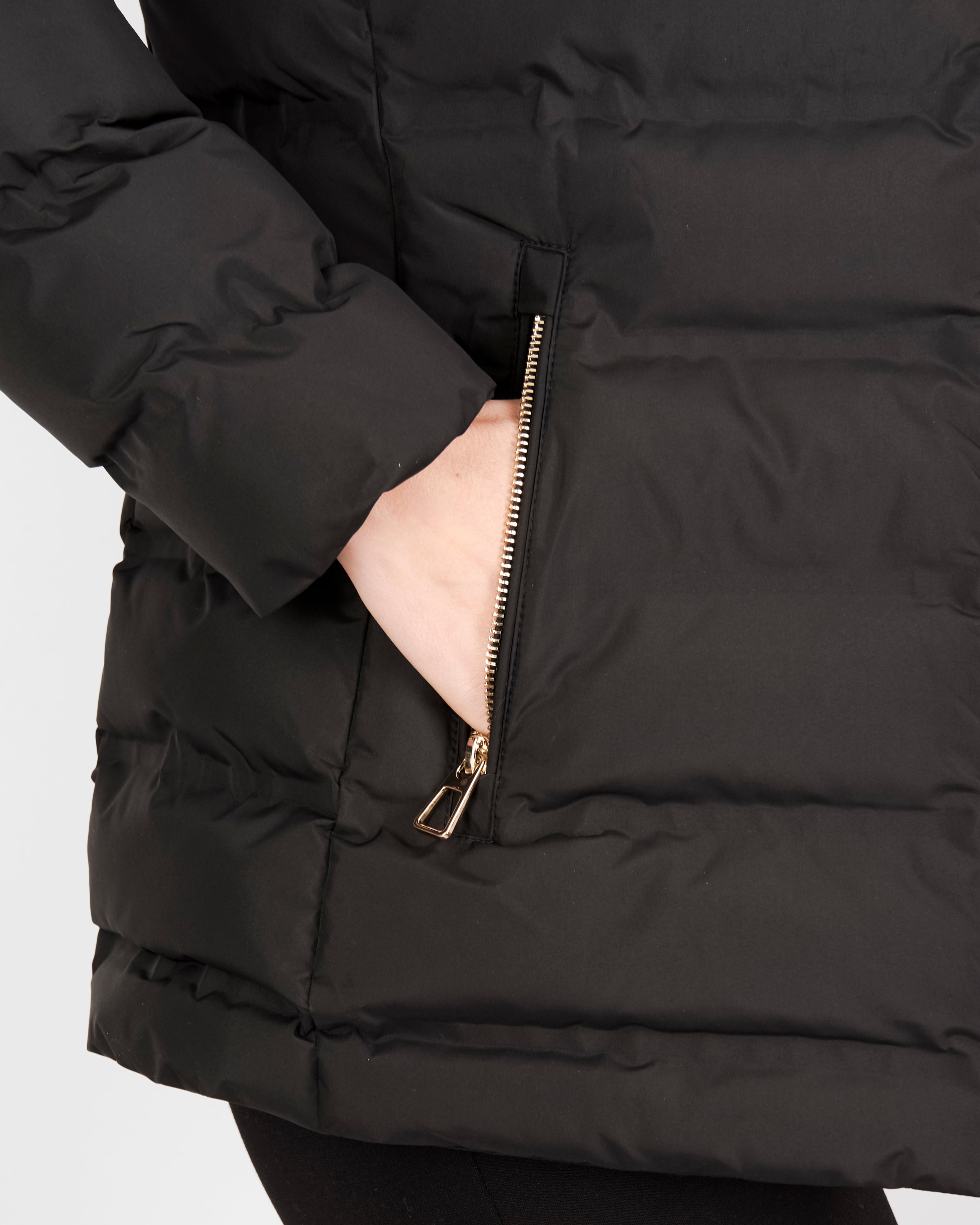 Piumino eco zip e cappuccio ANNA P