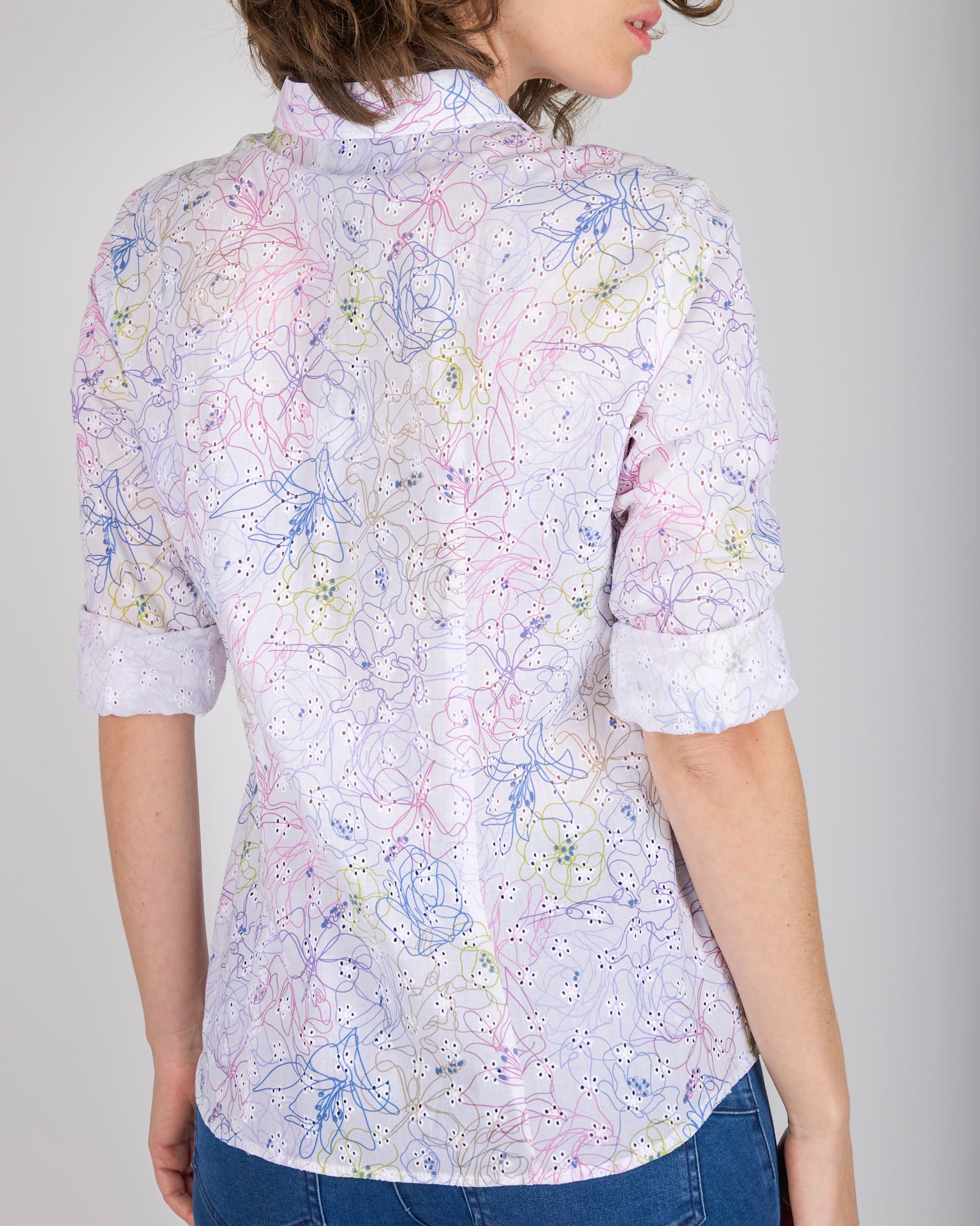 Camicia sangallo fantasia 2460