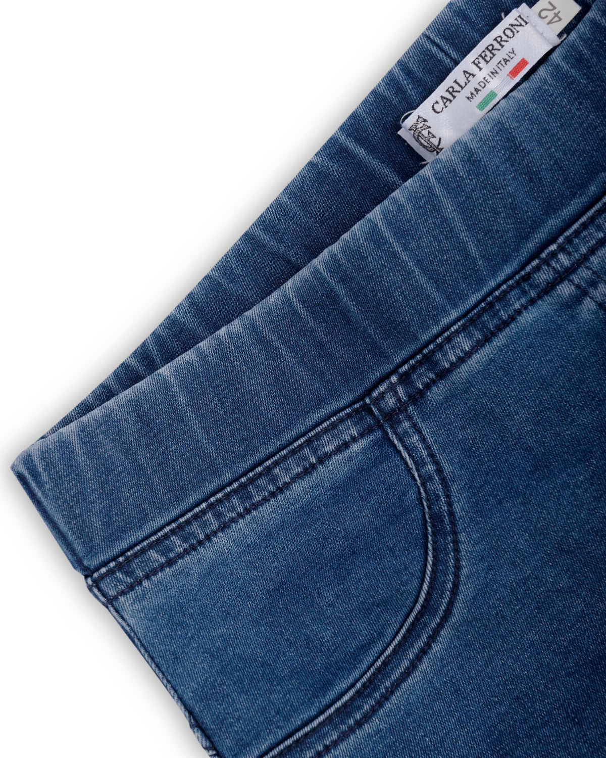 Gonna jeans elastico vita 17596