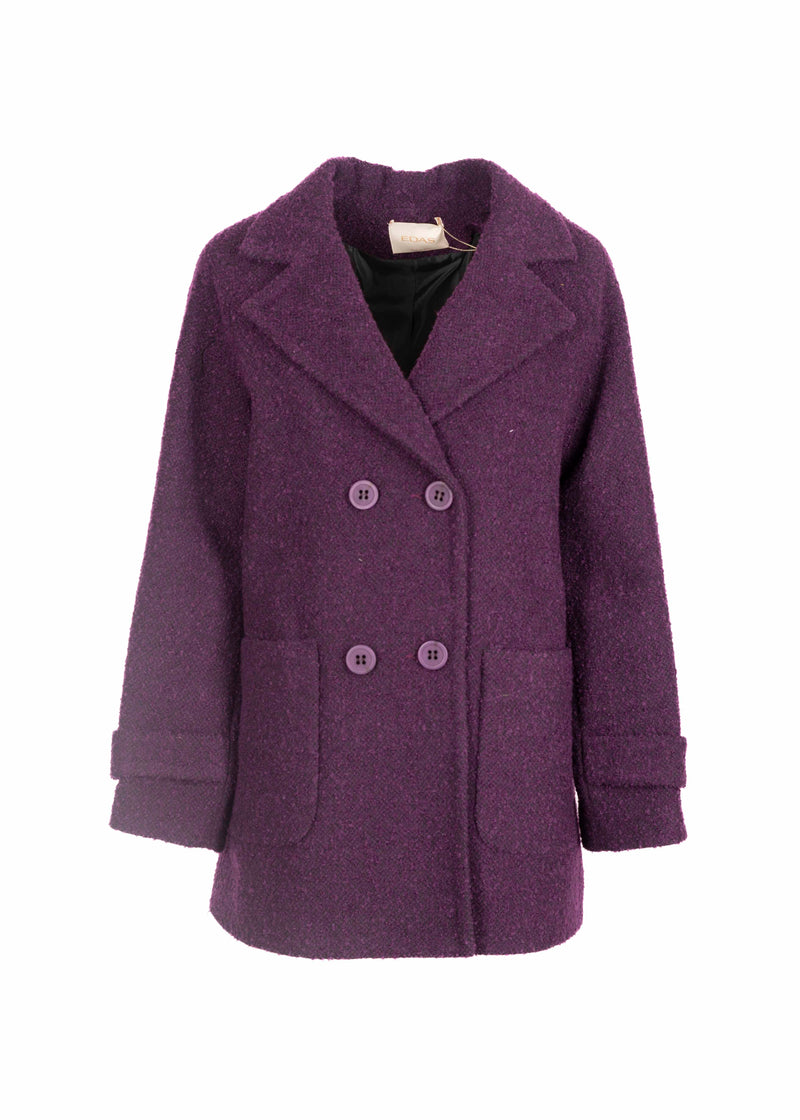 Cappotto tasca a toppa CAPALBIO