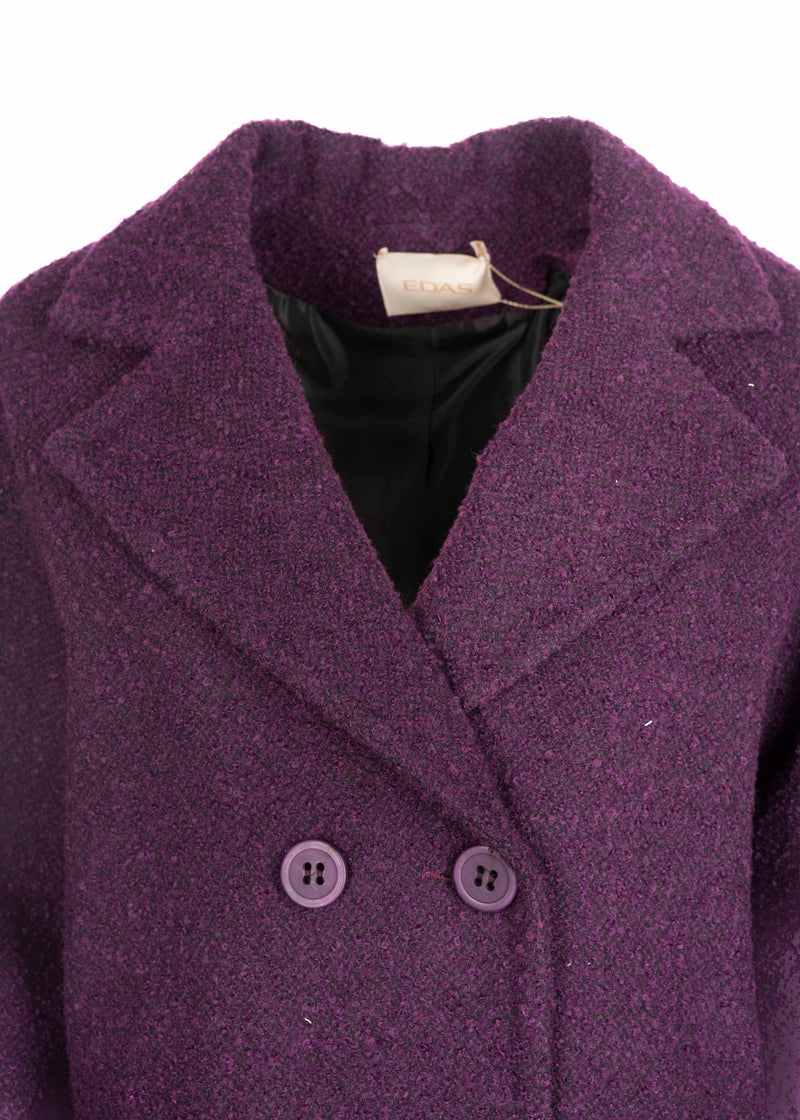 Cappotto tasca a toppa CAPALBIO