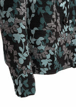 Giacca fantasia foglie DS 3645