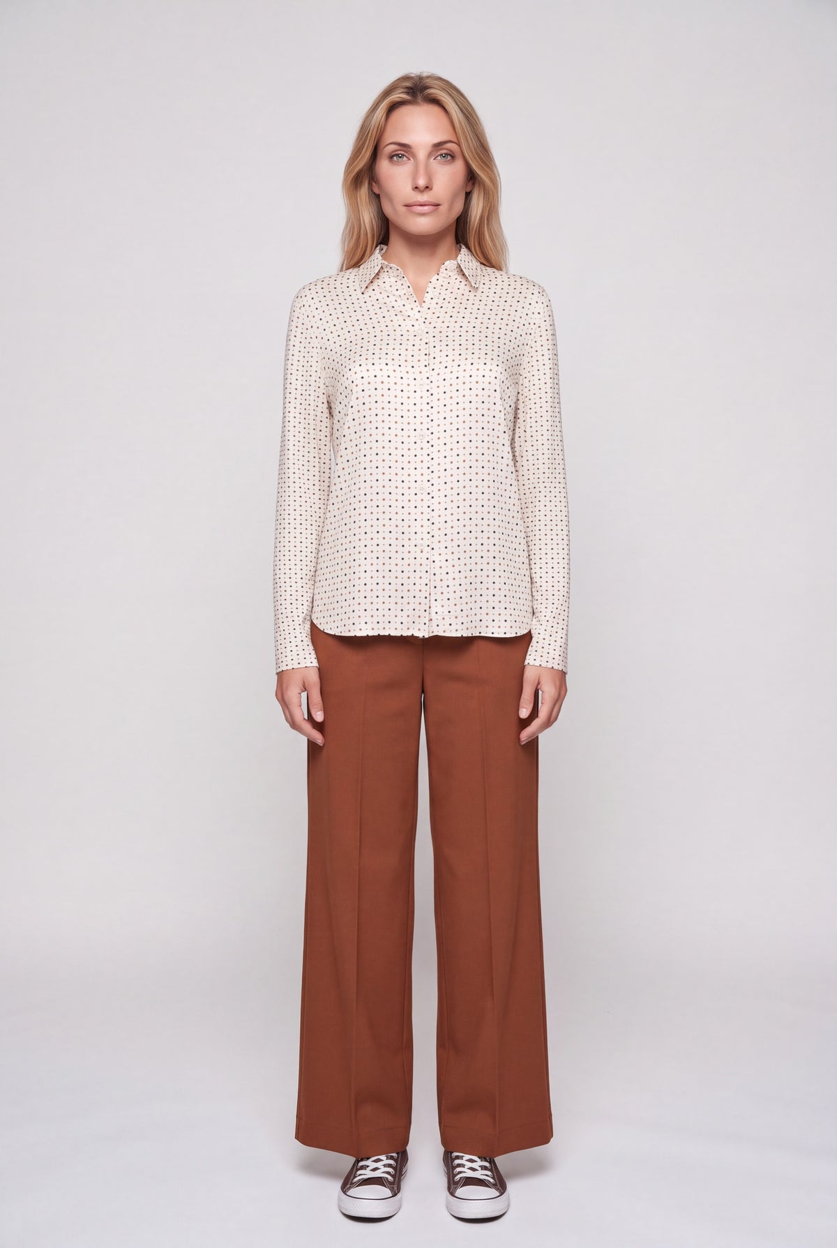 Camicia jersey viscosa micro geometrie 26-530