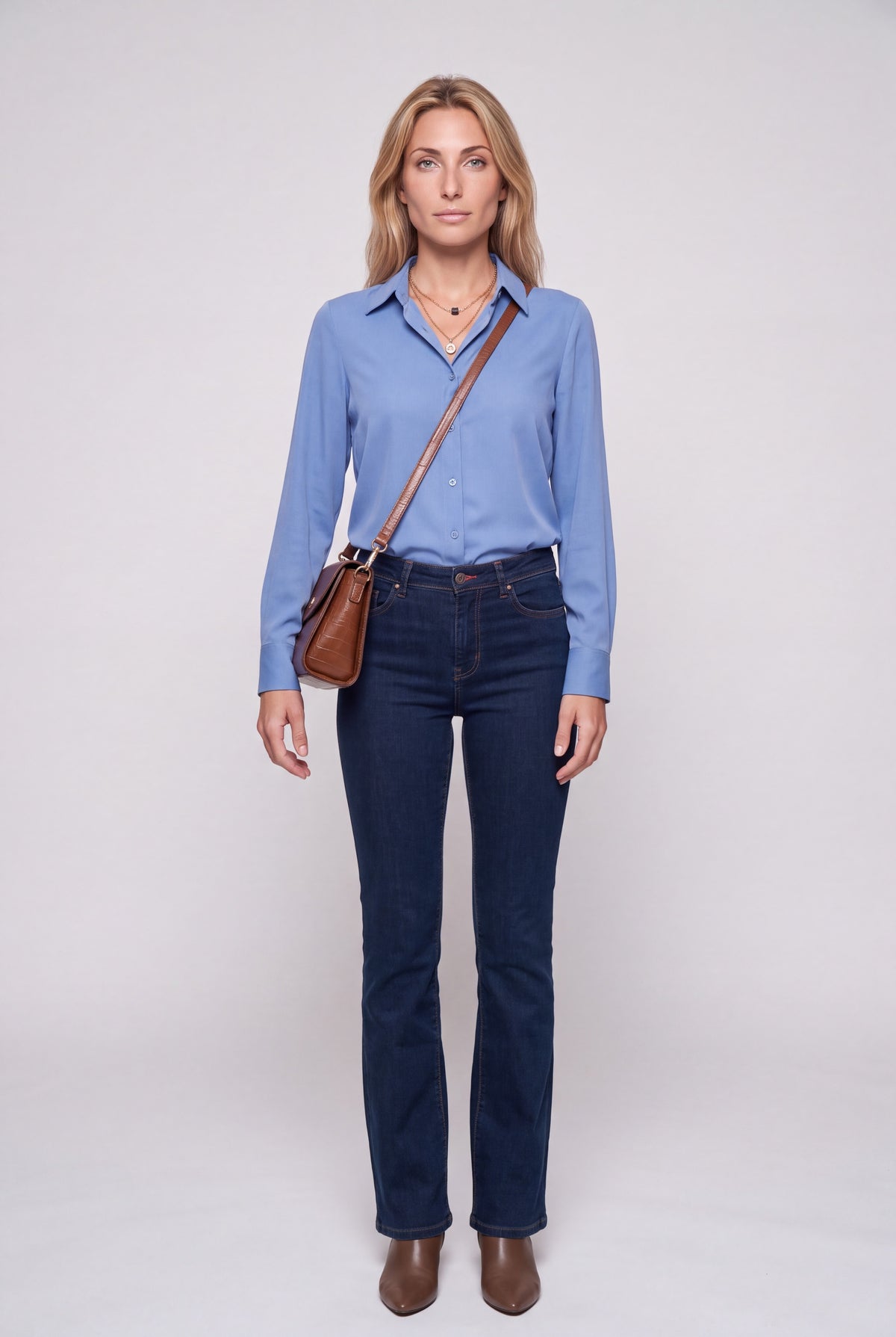 Camicia tessuto tecnico no stiro 587327