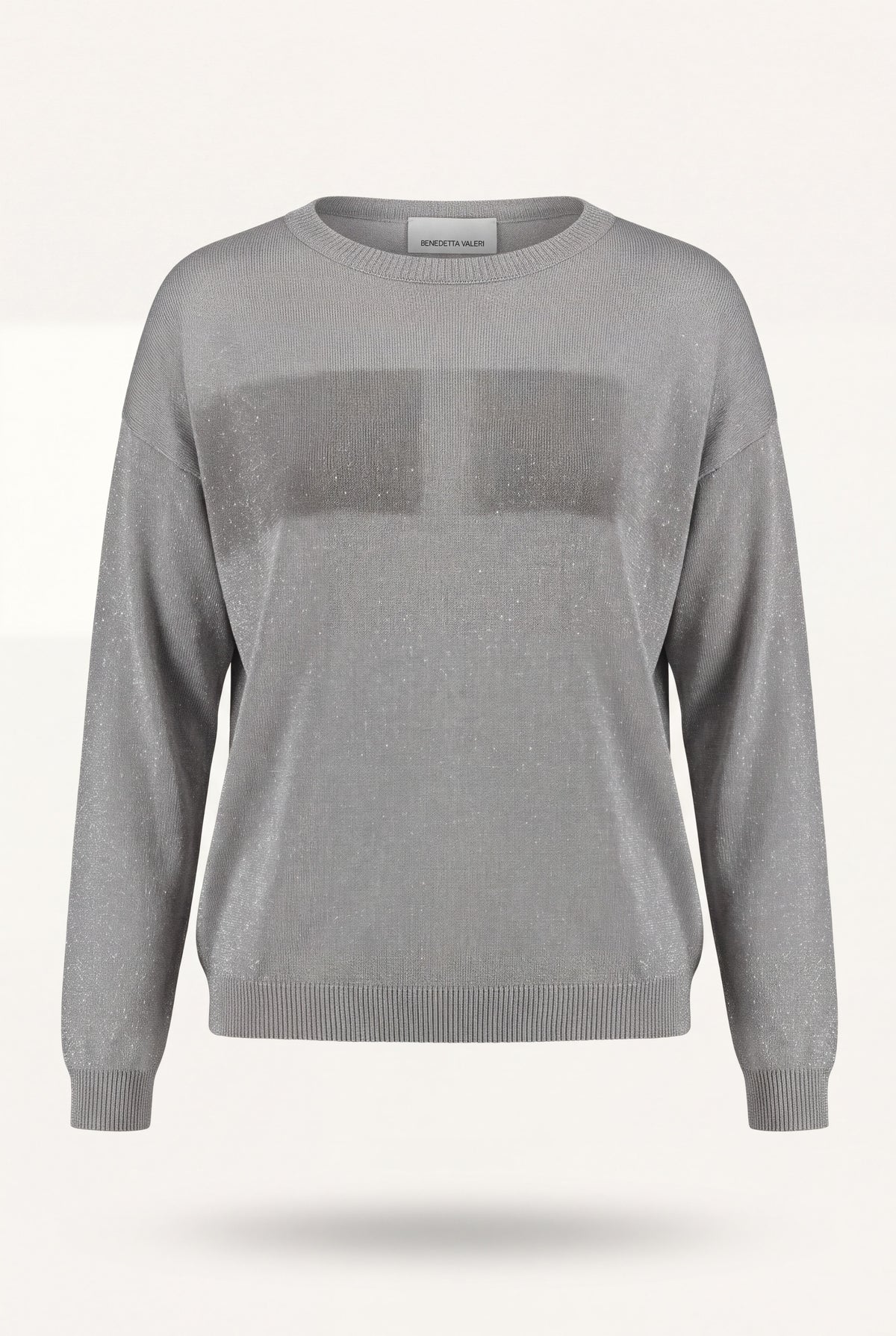 Maglia scatoletta filo lamè 12072