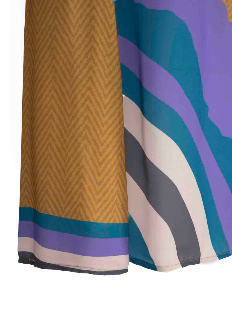 Blusa stampa minerale SALTINELLO