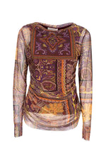 Maglia in tulle fantasia SCIROPPO