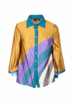 Camicia con contrasti SILVERINA