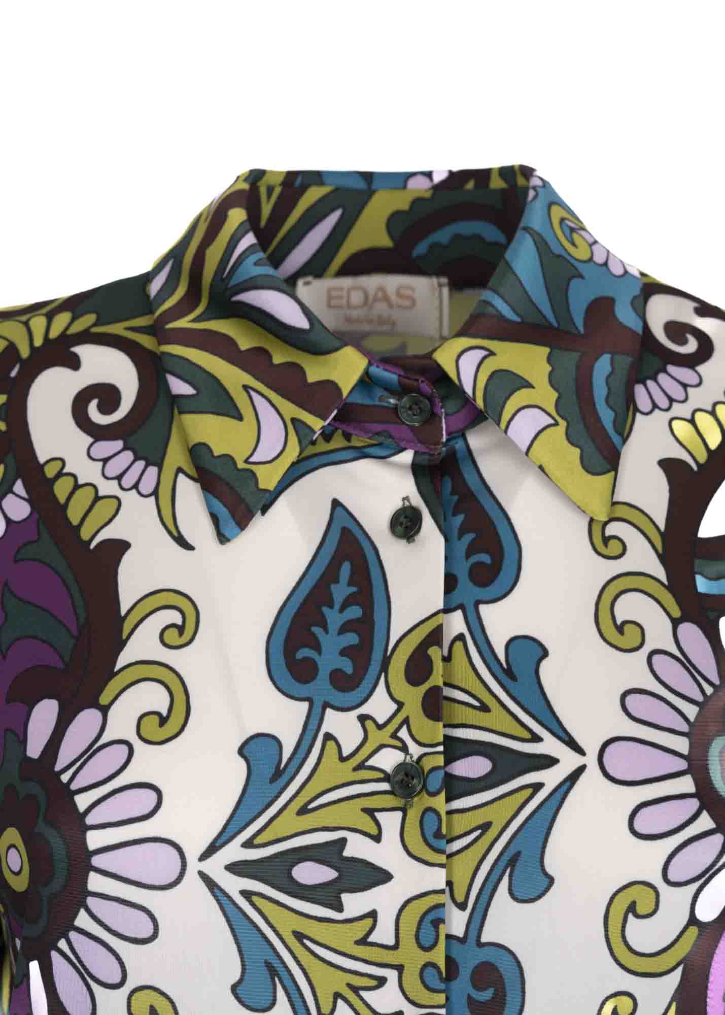 Camicia jersey stampa liberty SPAGHETTI