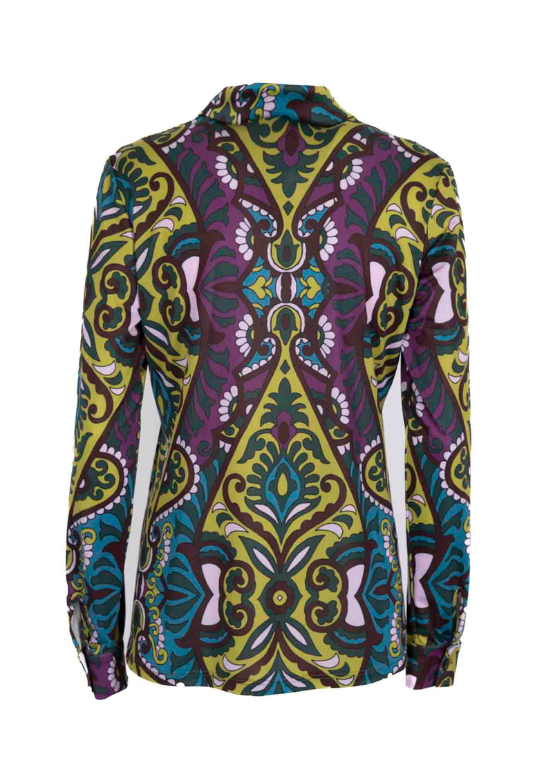 Camicia jersey stampa liberty SPAGHETTI
