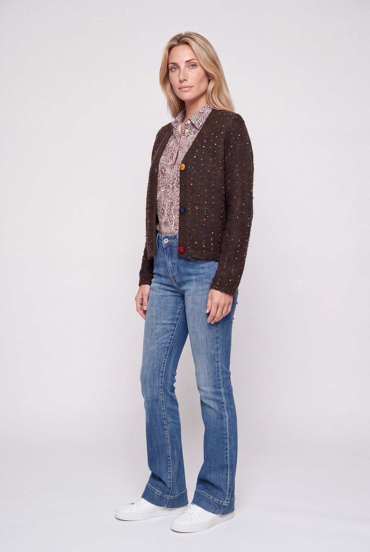 Jeans zampa denim DOVER